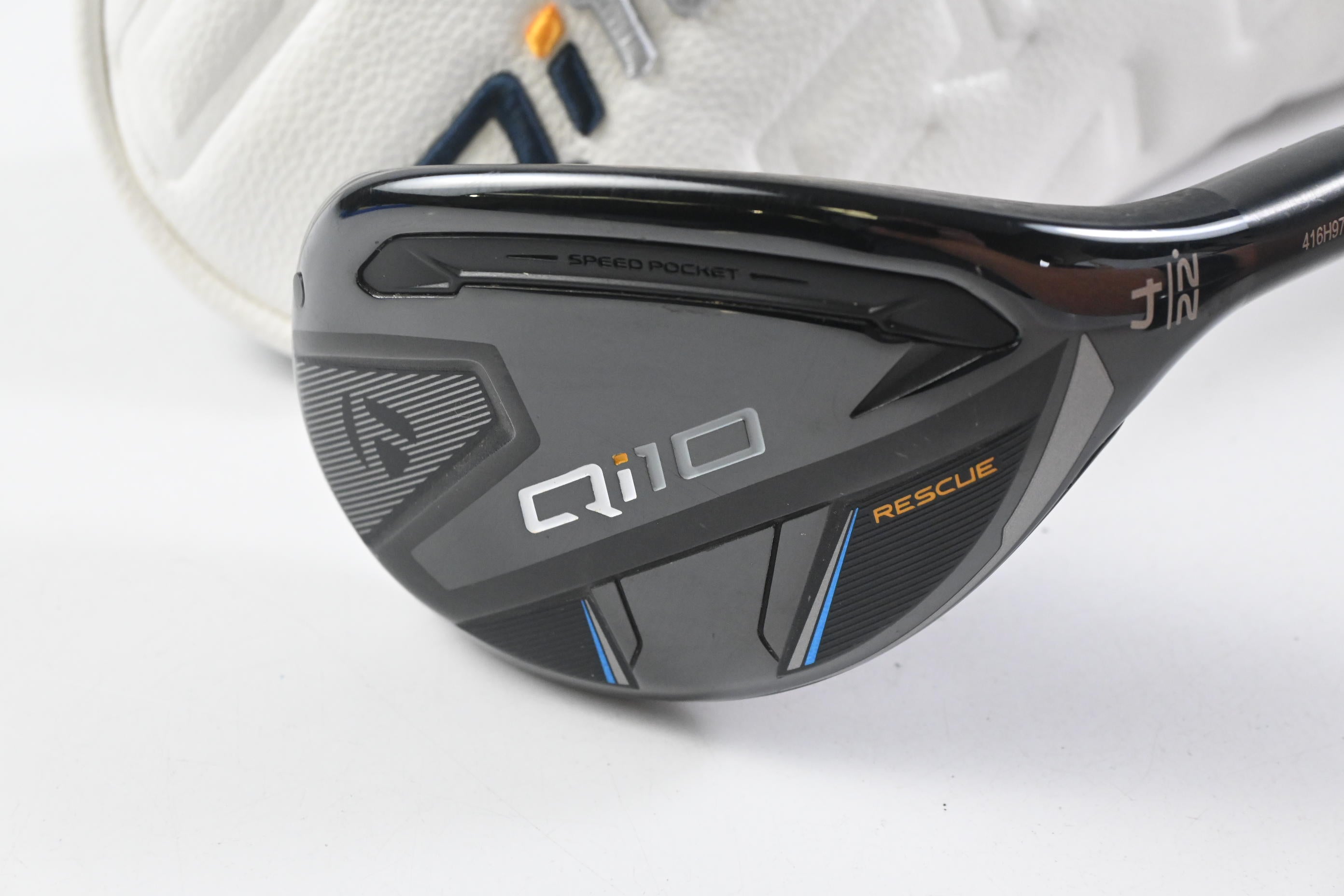 Taylormade Qi10 #4 Hybrid / 22 Degree / Regular Flex Ventus TR Blue 6 Shaft