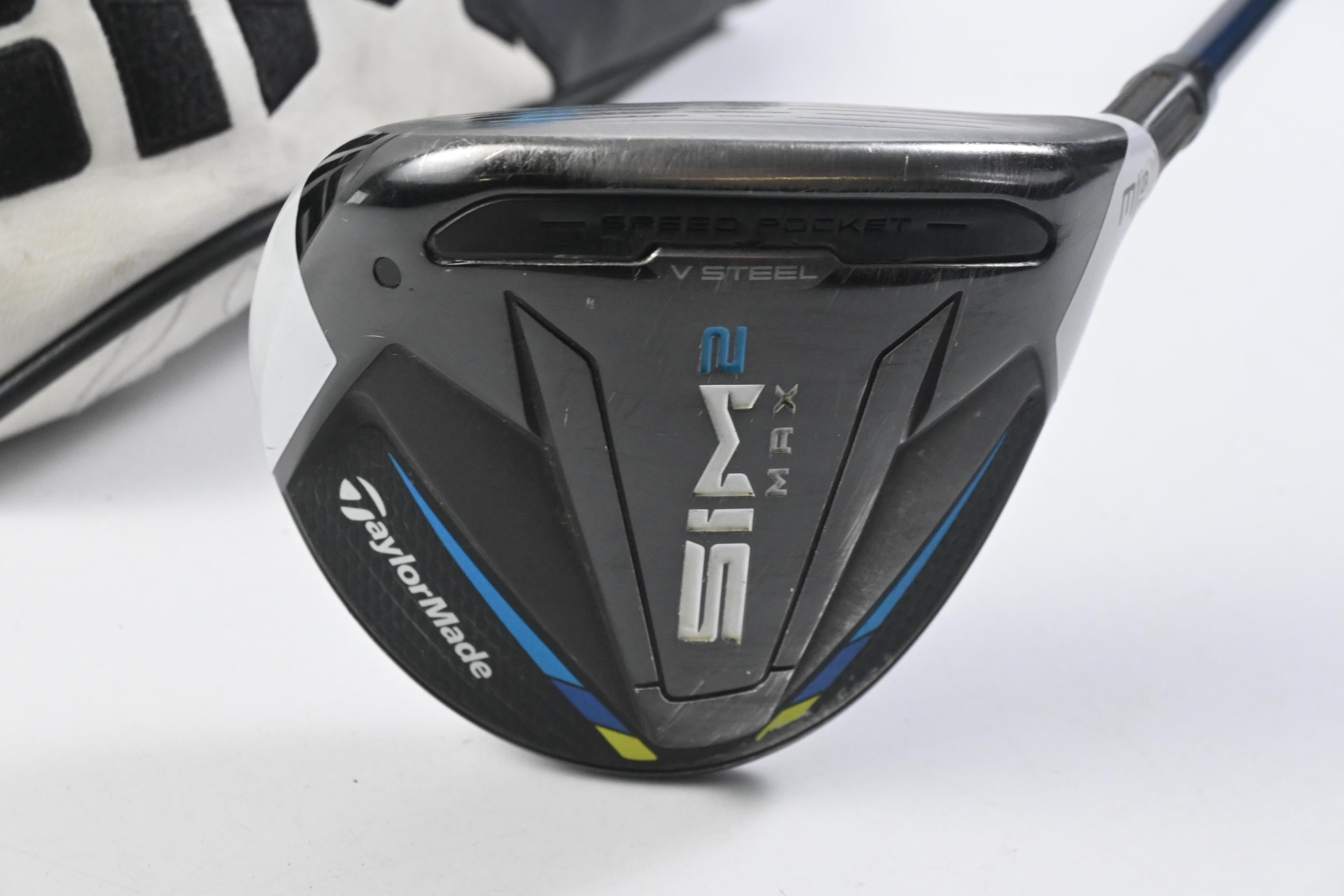 Taylormade SIM2 Max #3 Wood / 15 Degree / Stiff Flex Fujikura Ventus Blue 6 Shaft
