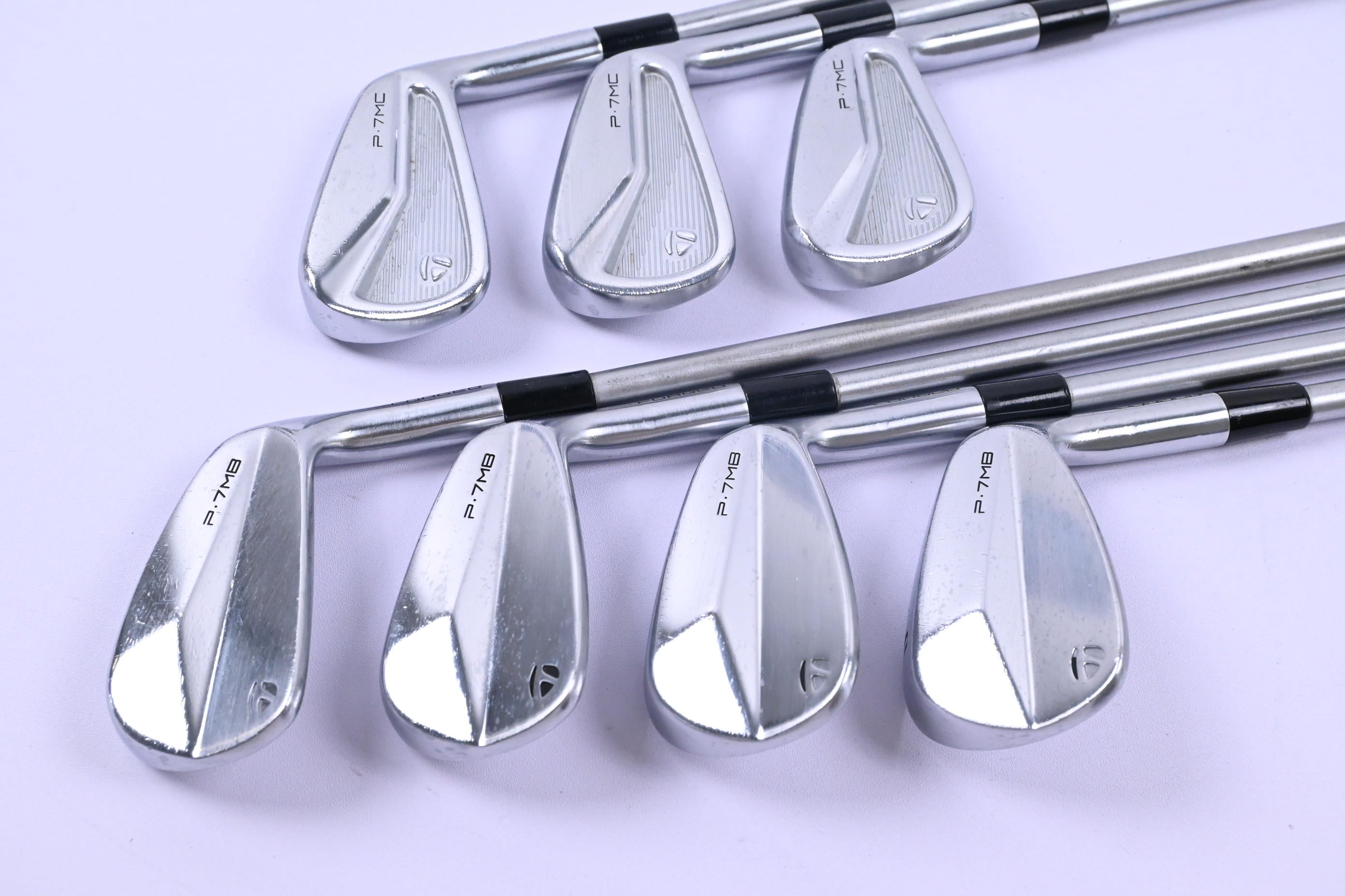 Taylormade P7MB/P7MC 2020 Combo Irons / 4-PW / X-Flex KBS C-Taper 130 Shafts