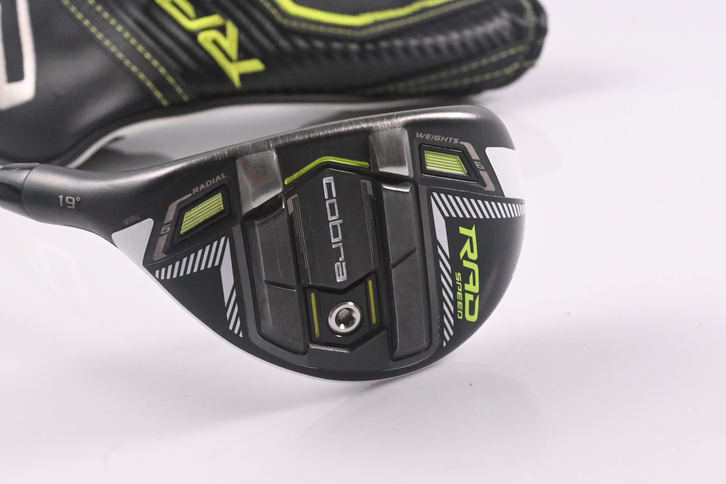 Left Hand Cobra King Radspeed #3 Hybrid / 19 Degree / Stiff Flex Recoil ESX 480