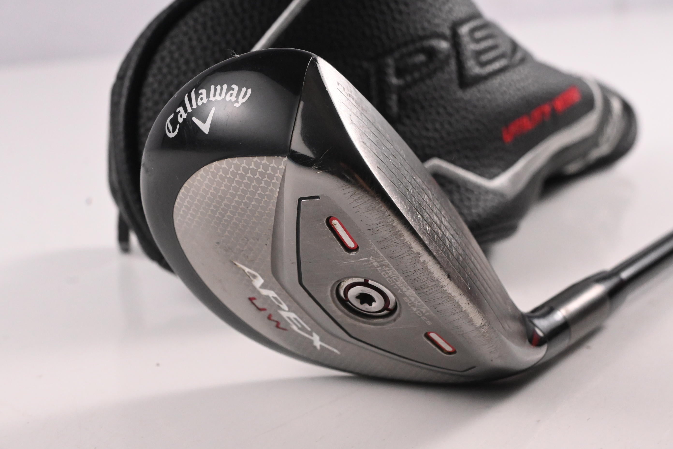 Callaway Apex UW #4 Hybrid / 21 Degree / Stiff Flex HZRDUS Smoke Black RDX 70