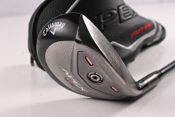 Callaway Apex UW #4 Hybrid / 21 Degree / Stiff Flex HZRDUS Smoke Black RDX 70