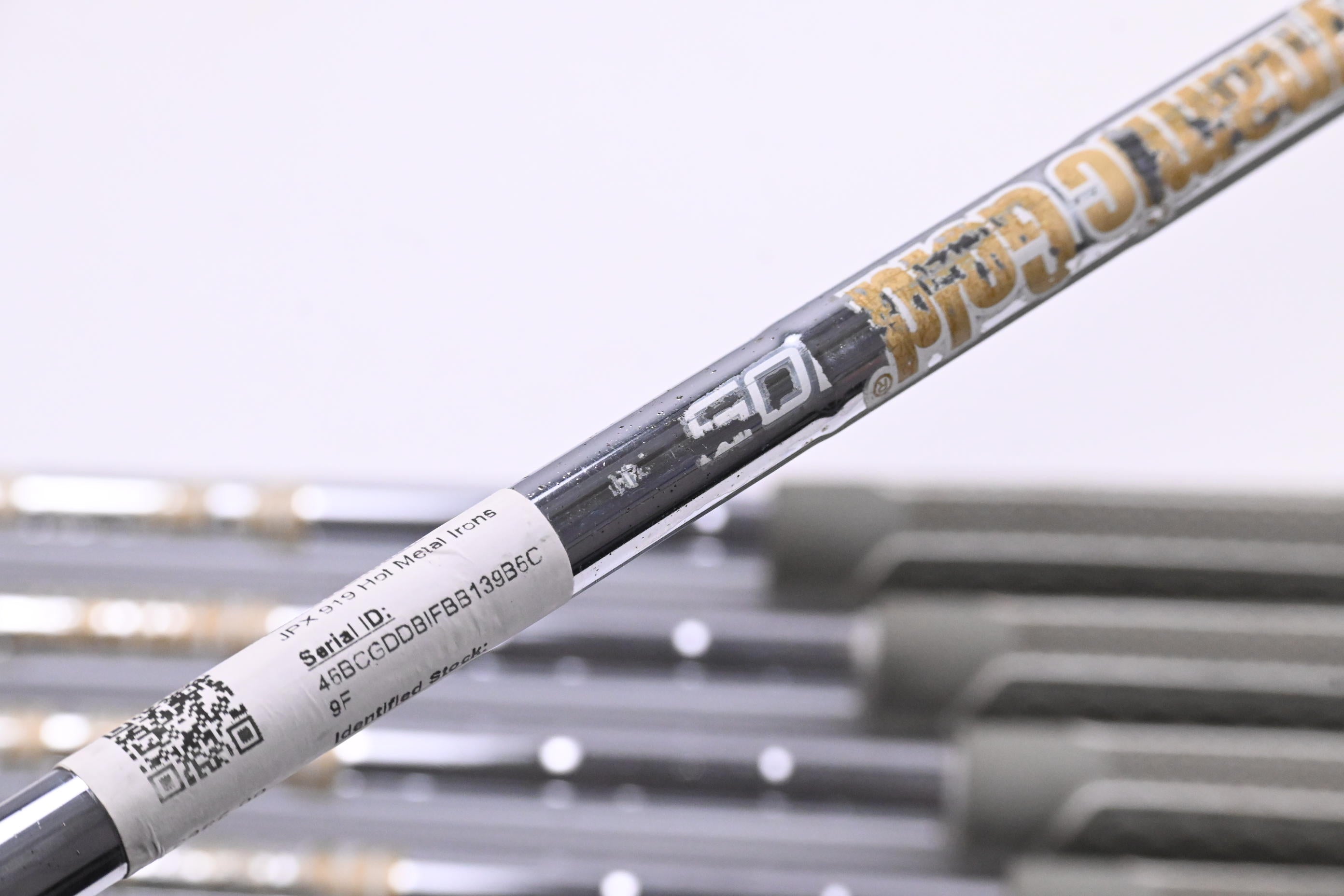 Mizuno JPX 919 Hot Metal Irons / 5-PW / Stiff Flex Dynamic Gold 105 S300 Shafts