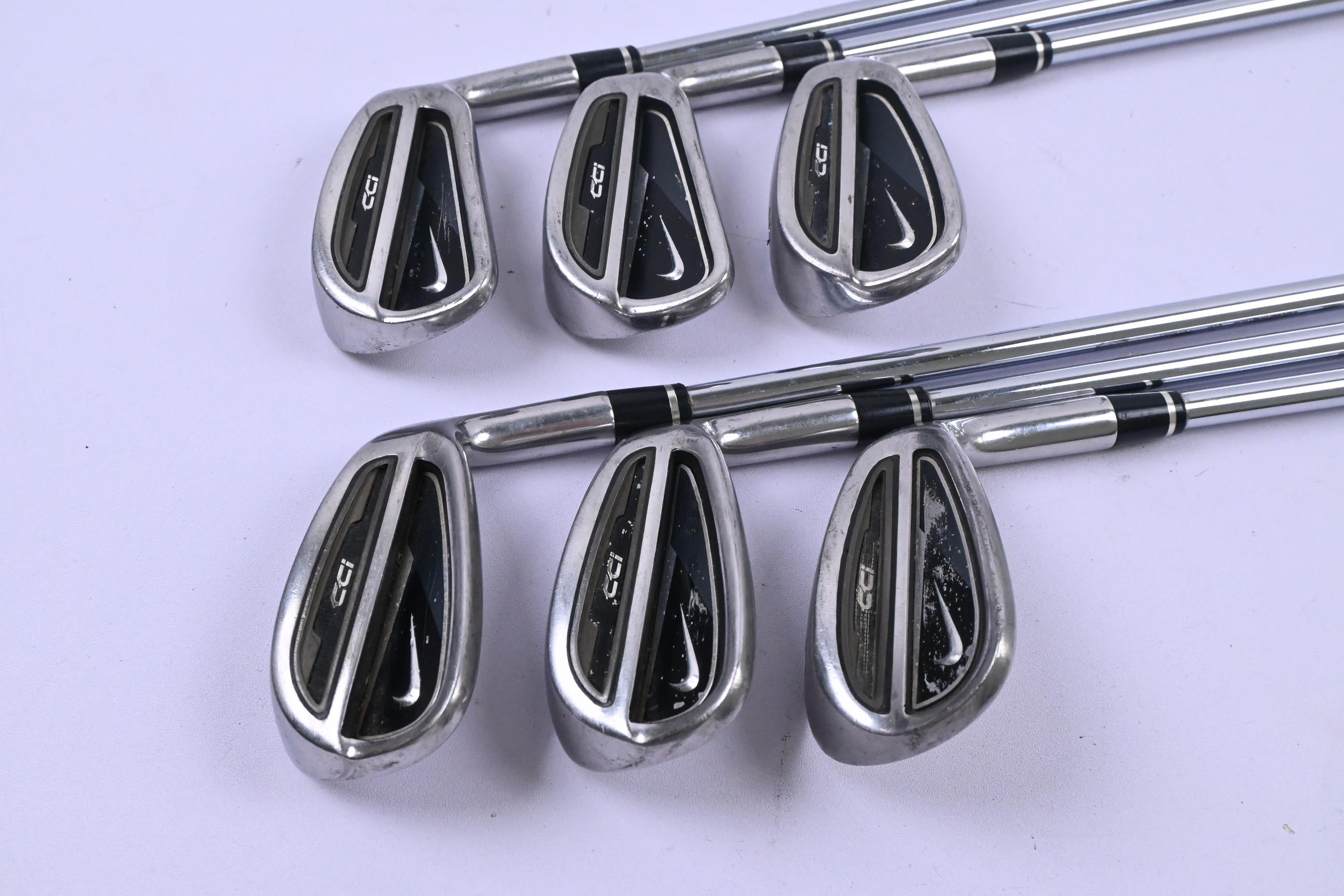Nike CCI Irons / 6-PW+SW / Stiff Flex Dynalite Gold Shafts