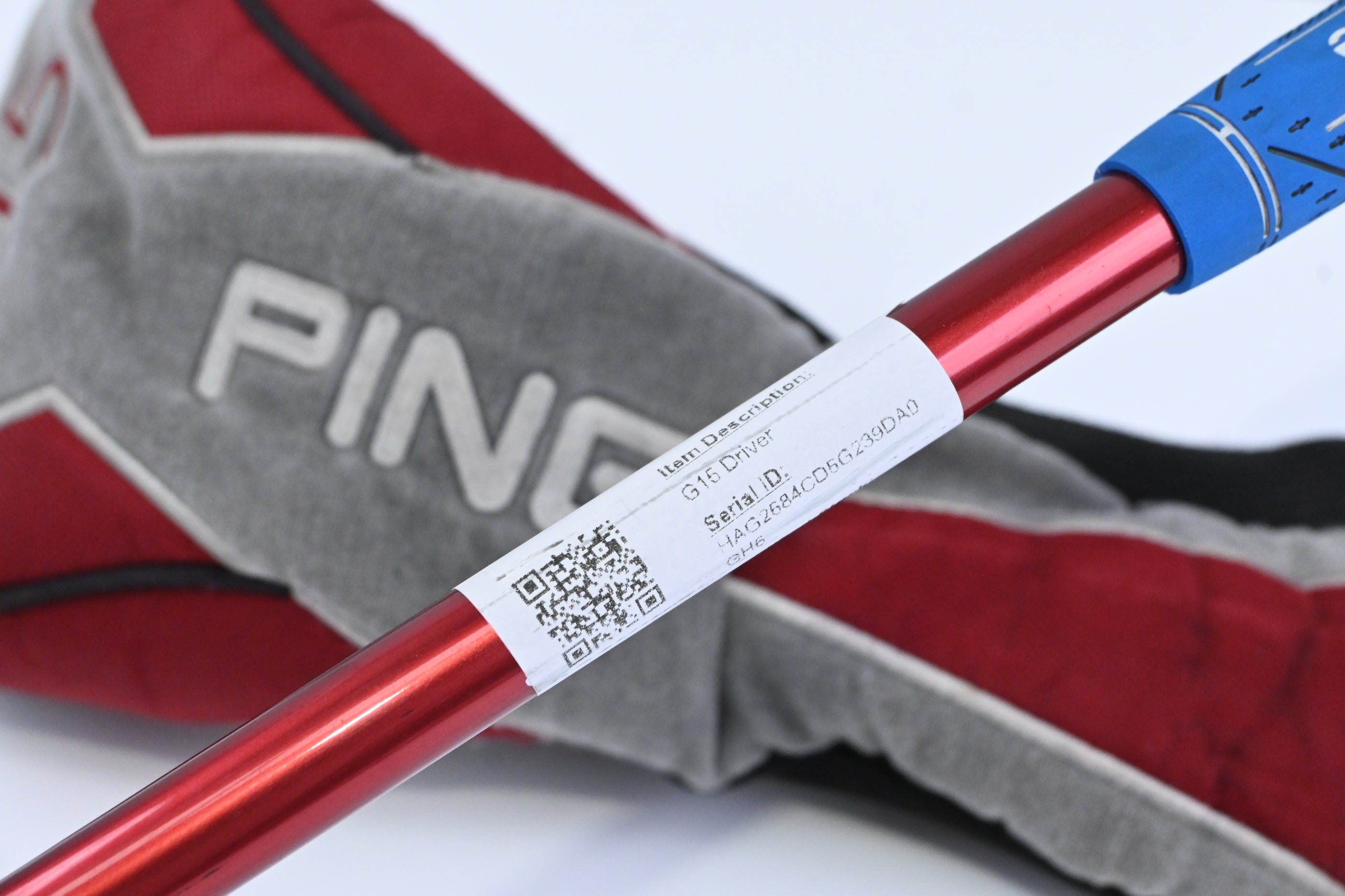 Ping G15 Driver / 9 Degree / Stiff Flex Aldila Serrano 60 Shaft