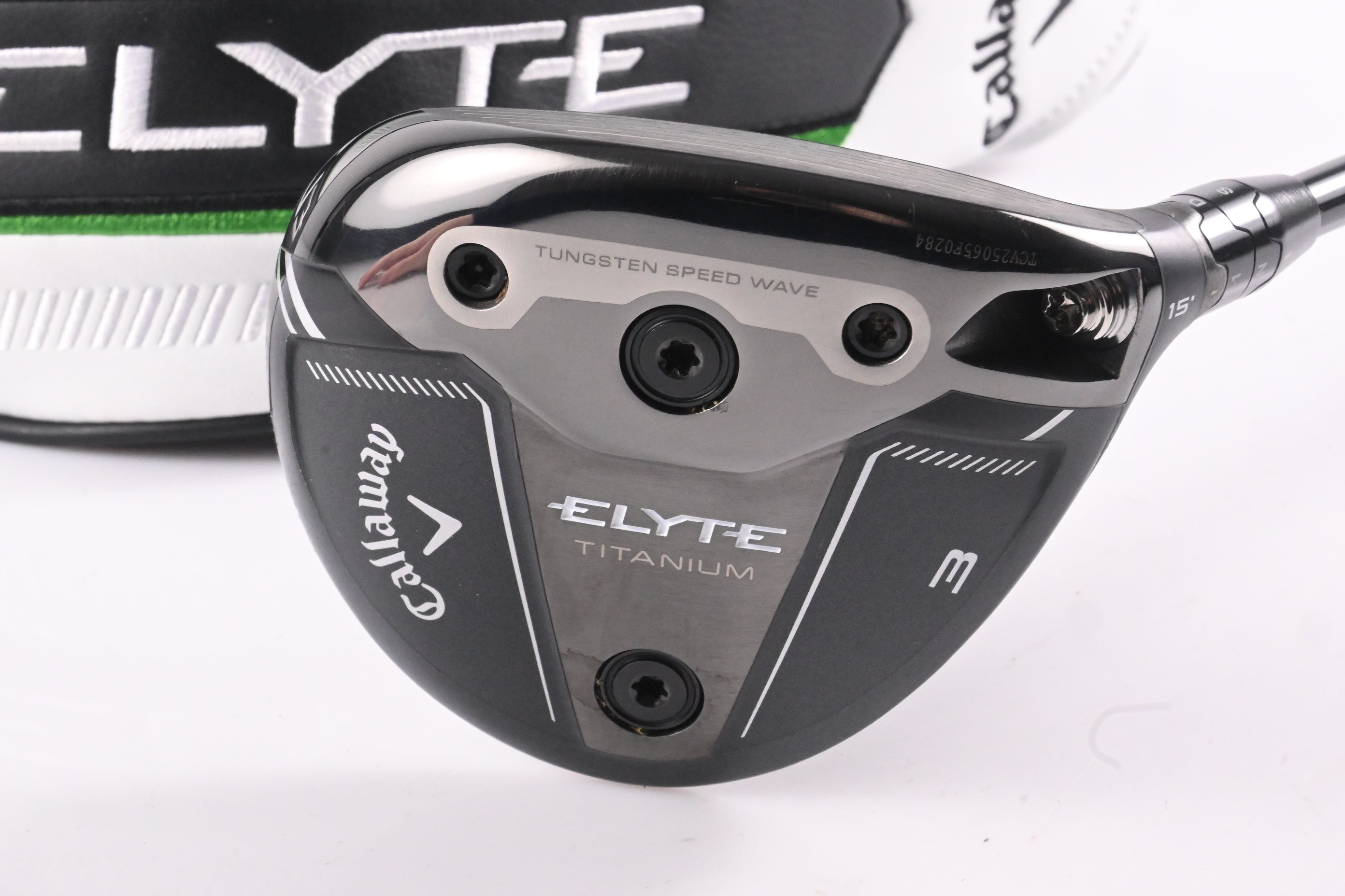 Tour Issue Callaway Elyte Ti #3 Wood / 15 Degree / Stiff Flex Ventus Velocore
