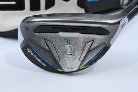 Taylormade SIM2 Max #4 Hybrid / 22 Degree / Regular Flex Fujikura Ventus Blue 6