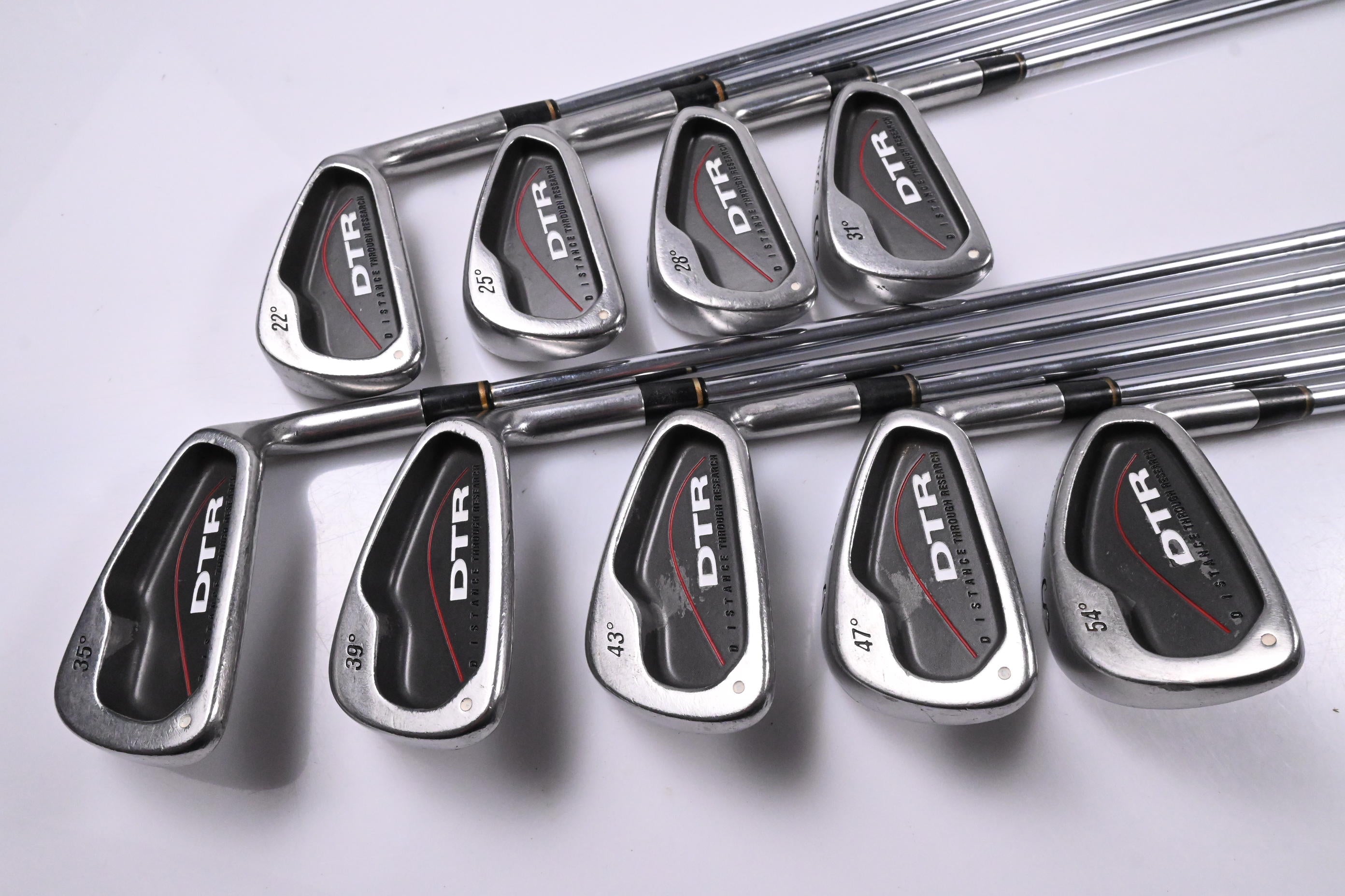 Titleist DTR Irons / 3-PW+SW / Regular Flex Titleist MS 309 Shafts