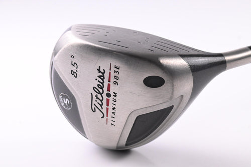 Titleist 983 E Driver / 8.5 Degree / Stiff Flex Fujikura Speeder Shaft
