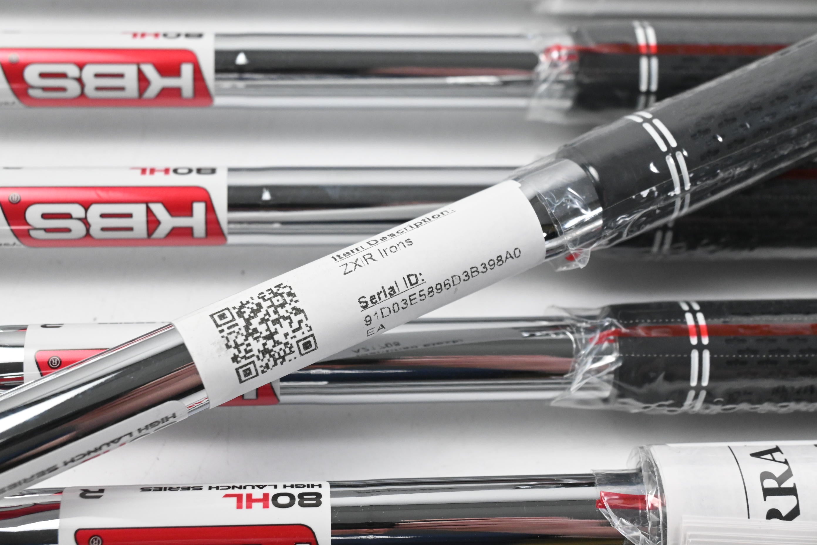 Srixon ZXiR Irons / 5-PW+GW / Regular Flex KBS 80HL Shafts