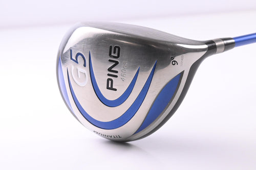 Ping G5 Driver / 9 Degree / Stiff Flex Graffaloy Pro Launch Blue 65 Shaft