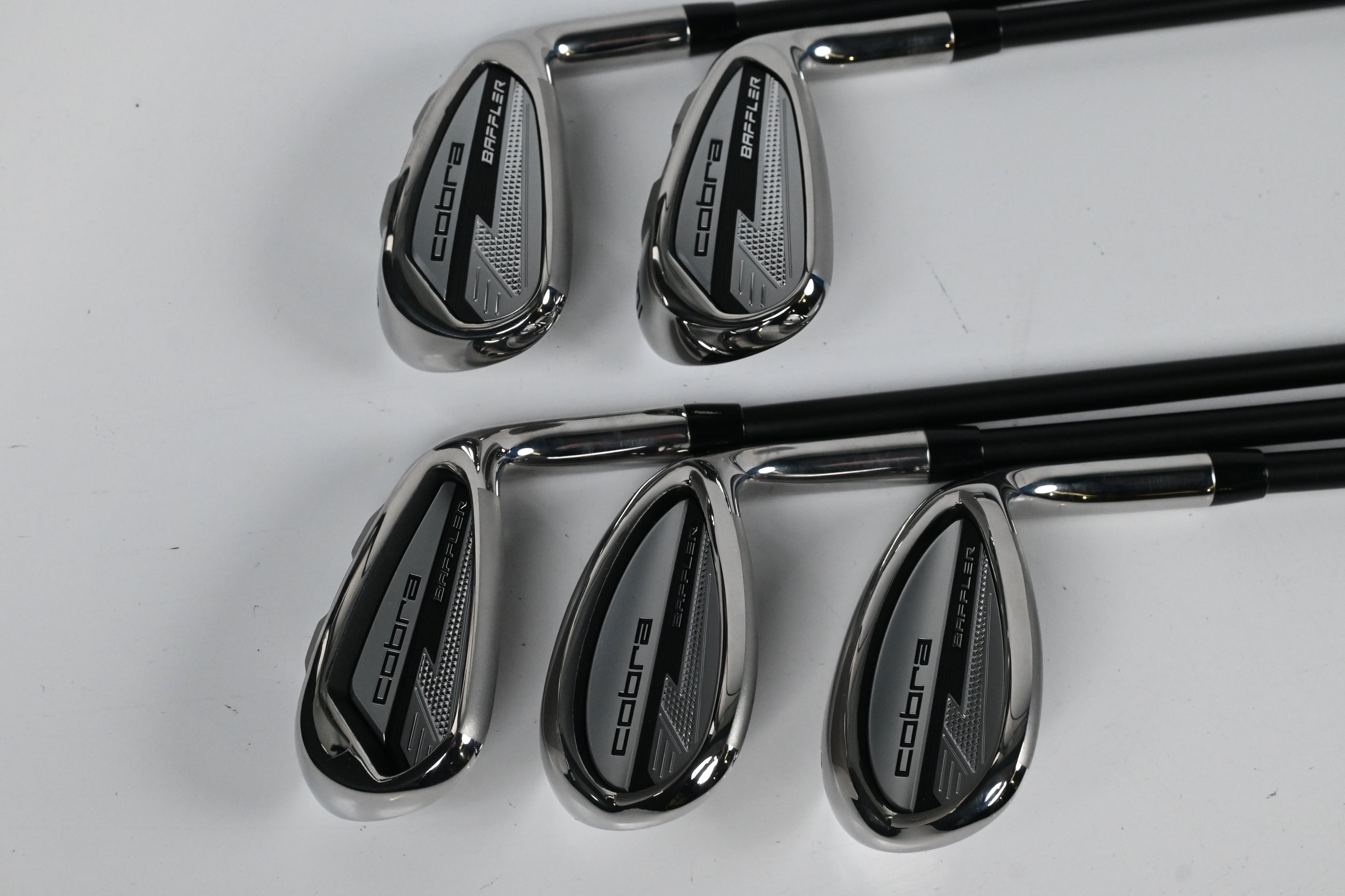 Cobra Baffler 2026 Irons / 8-PW+GW+SW / Regular Flex KBS PGI 75 Shafts
