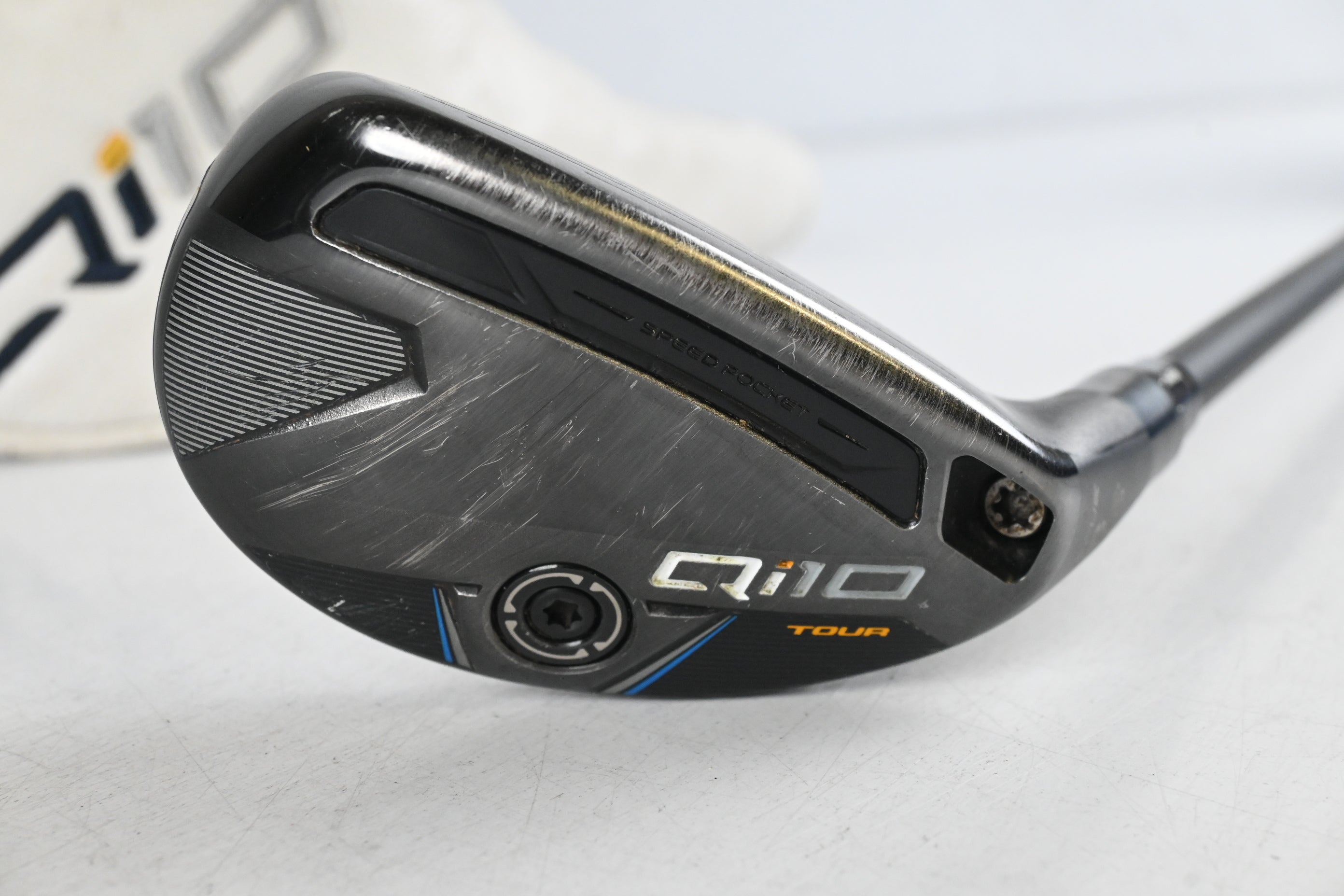 Taylormade Qi10 Tour #3 Hybrid / 19.5 Degree / Stiff Flex KBS Reax 75 Shaft