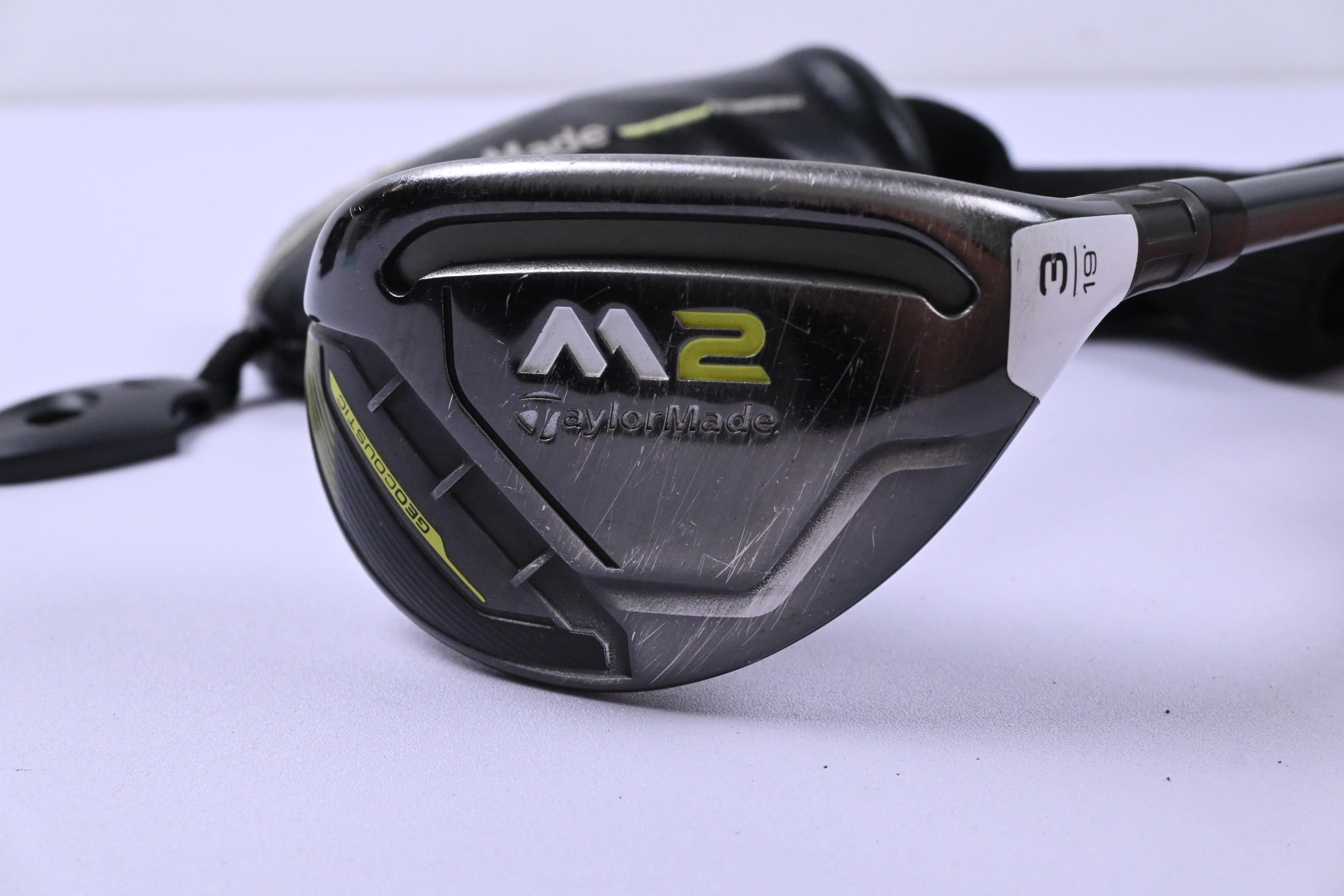 Taylormade M2 2017 #3 Hybrid / 19 Degree / Regular Flex M2 REAX 65 Shaft