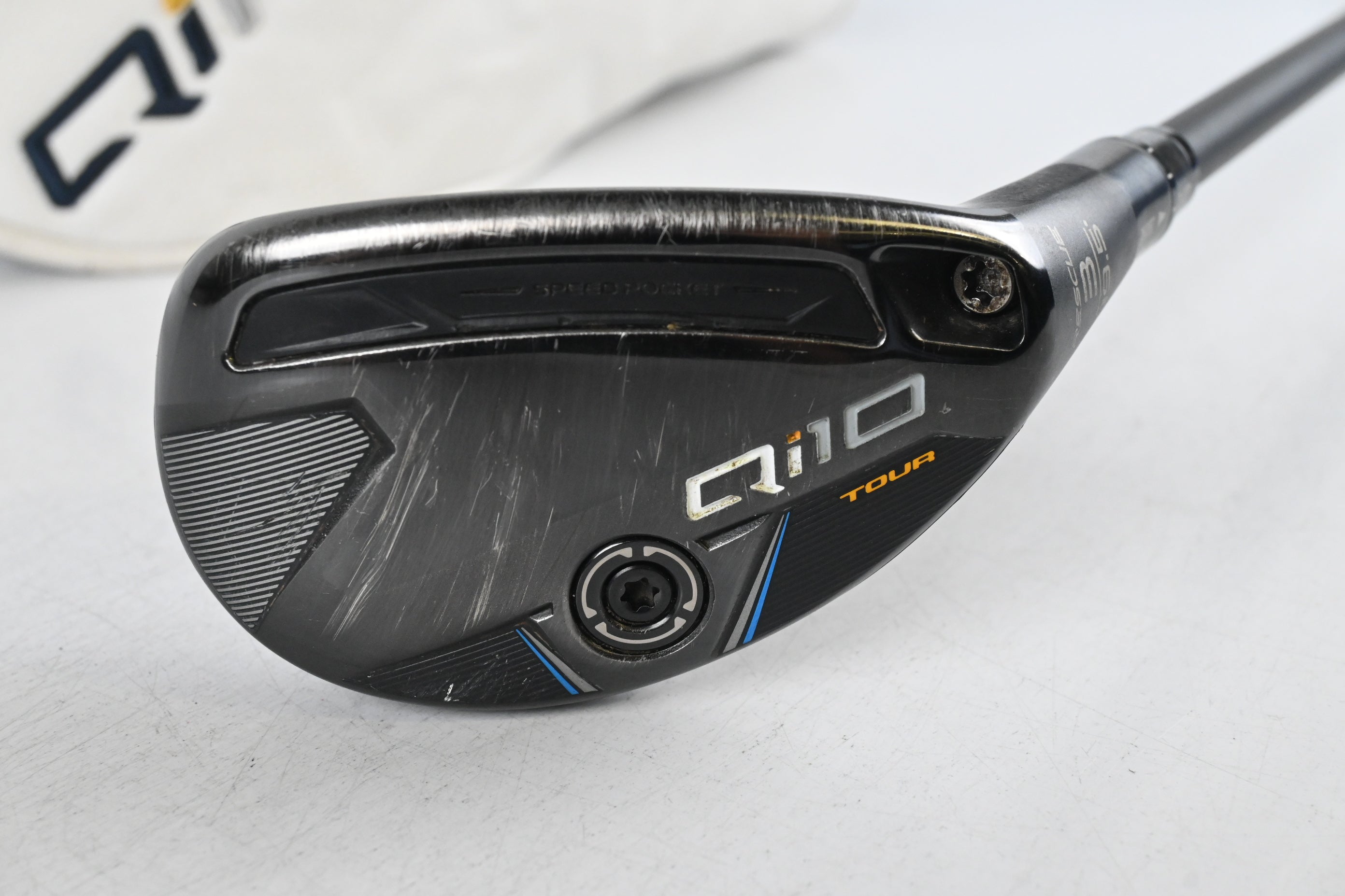 Taylormade Qi10 Tour #3 Hybrid / 19.5 Degree / Stiff Flex KBS Reax 75 Shaft