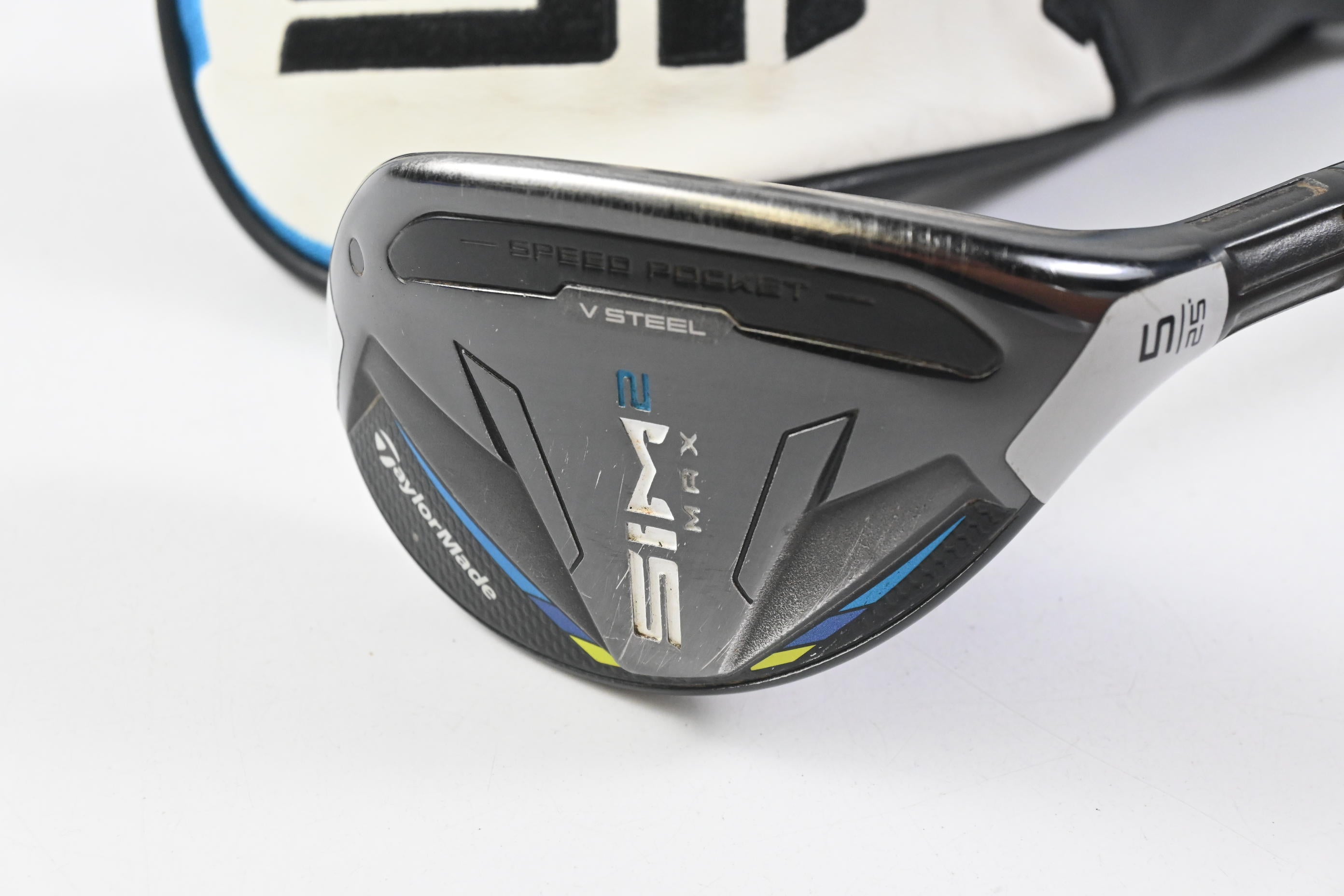 Taylormade SIM2 Max #5 Hybrid / 25 Degree / Stiff Flex Fujikura Ventus Blue 7
