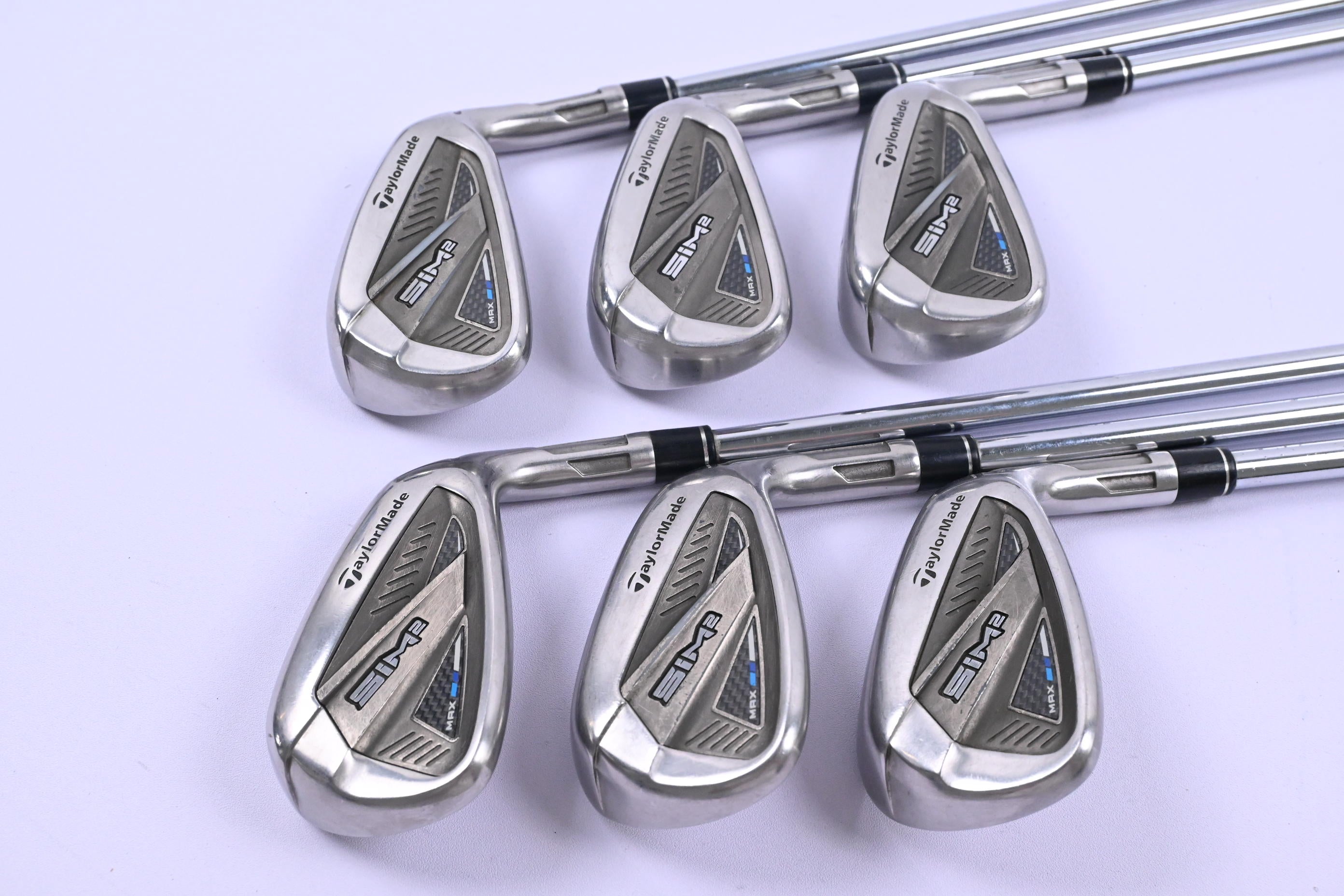 Taylormade SIM2 Max Irons / 5-PW / Regular Flex KBS Max MT 85 Shafts