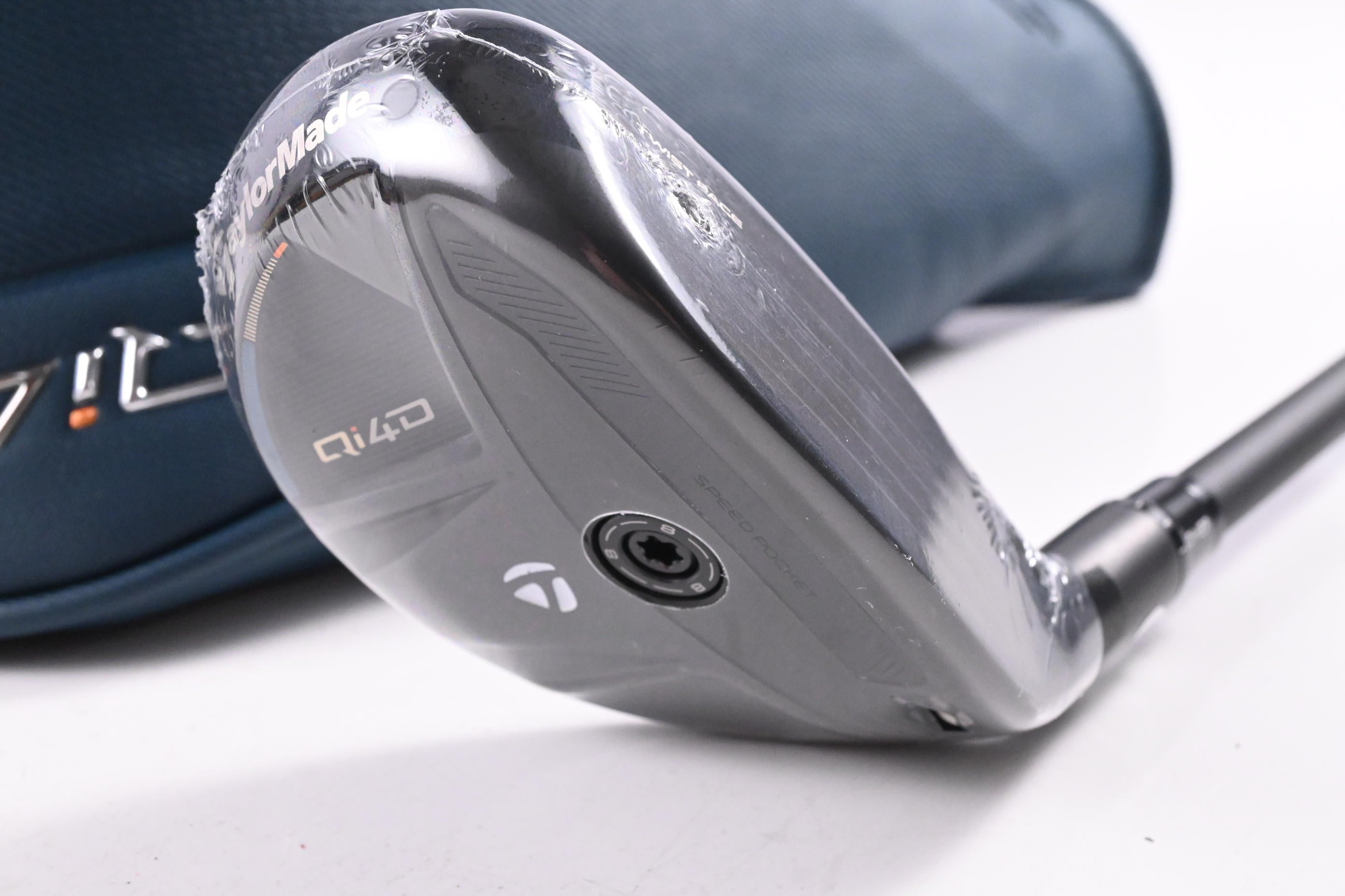 Taylormade Qi4D #3 Hybrid / 19 Degree / Regular Flex Reax By KBS 65 Shaft