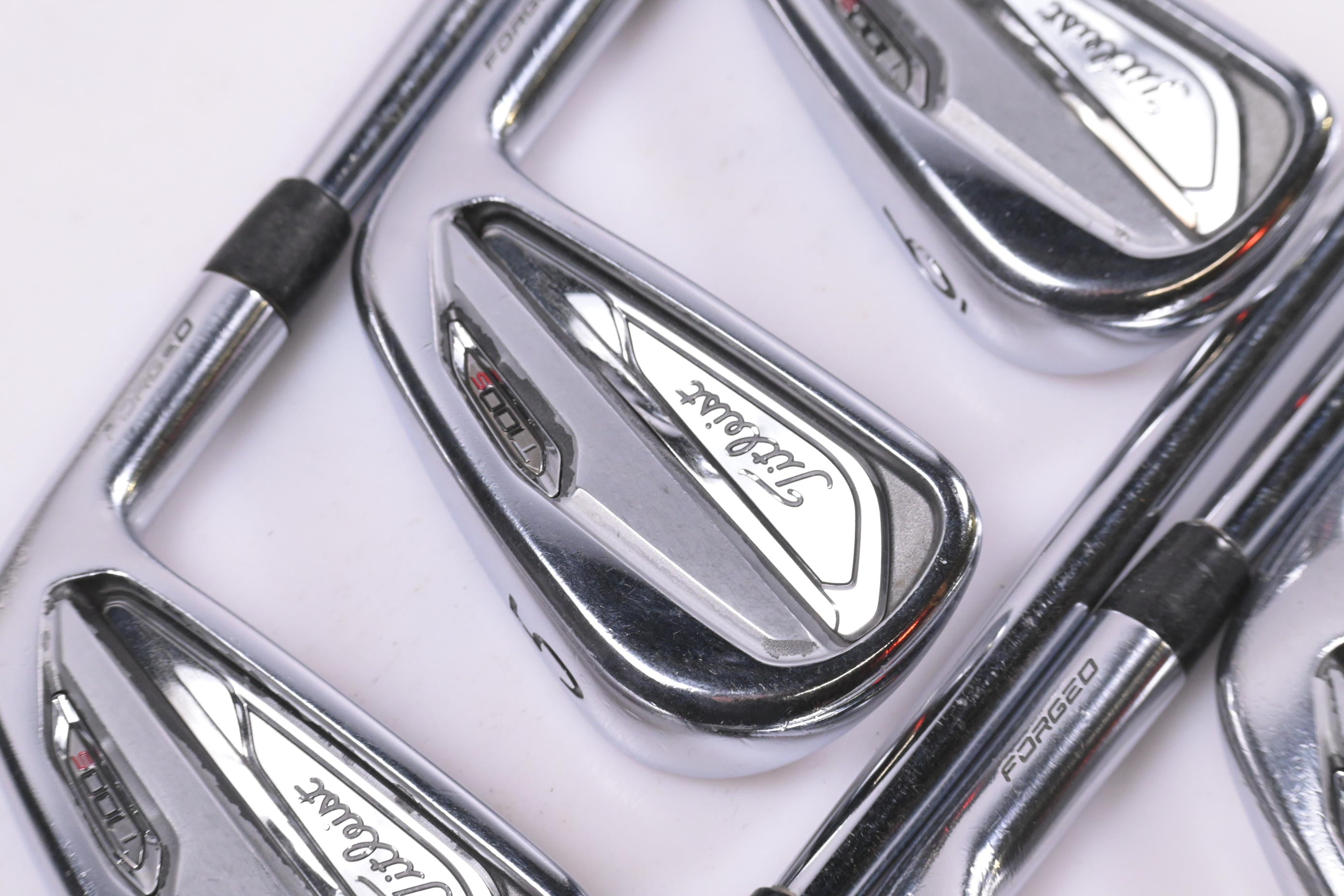 Titleist T100 S 2019 Irons / 4-PW / Stiff Flex AMT Tour White S300 Shafts