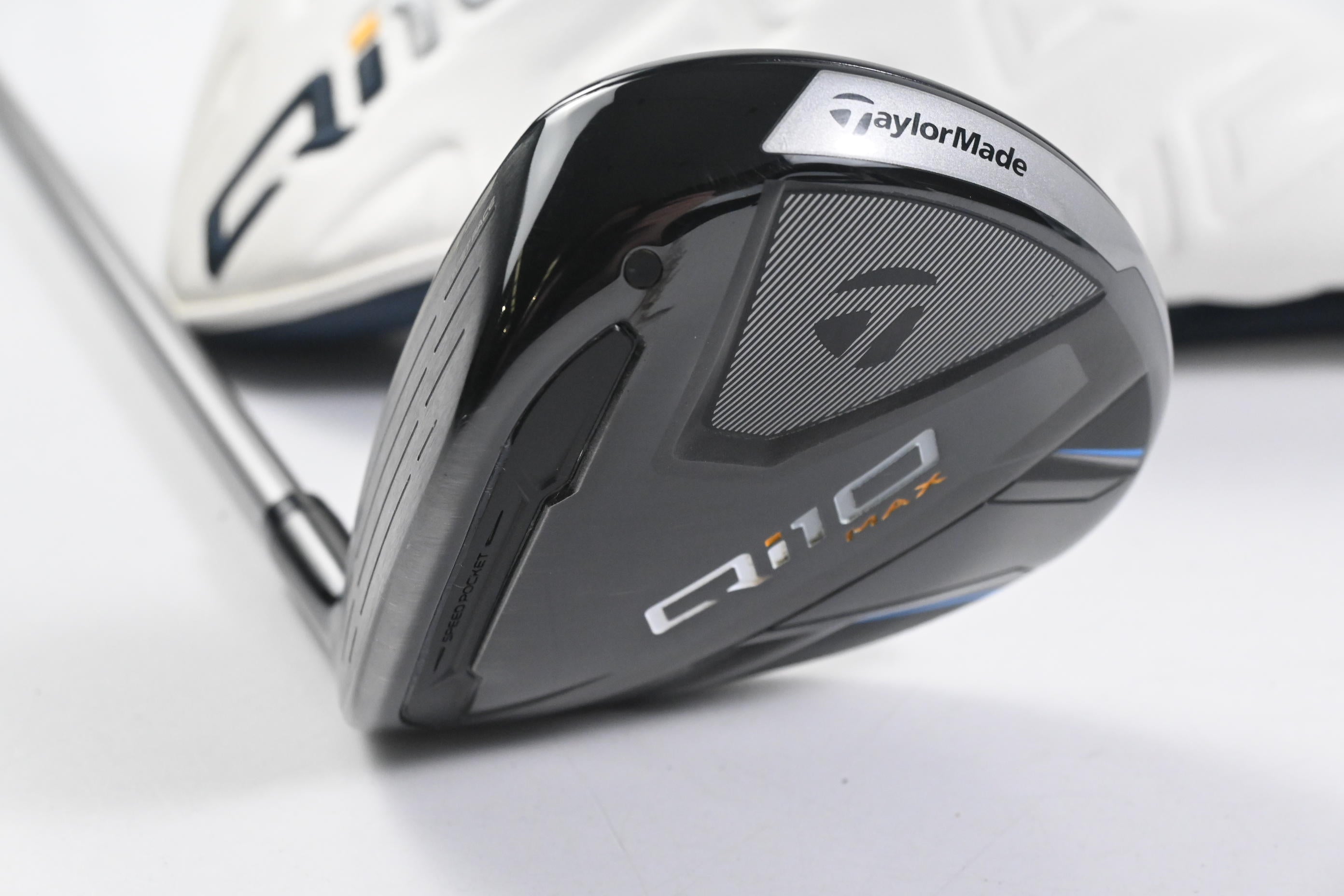 Left Hand Taylormade Qi10 Max #3 Wood / 16 Degree / Regular Flex Fujikura Speeder
