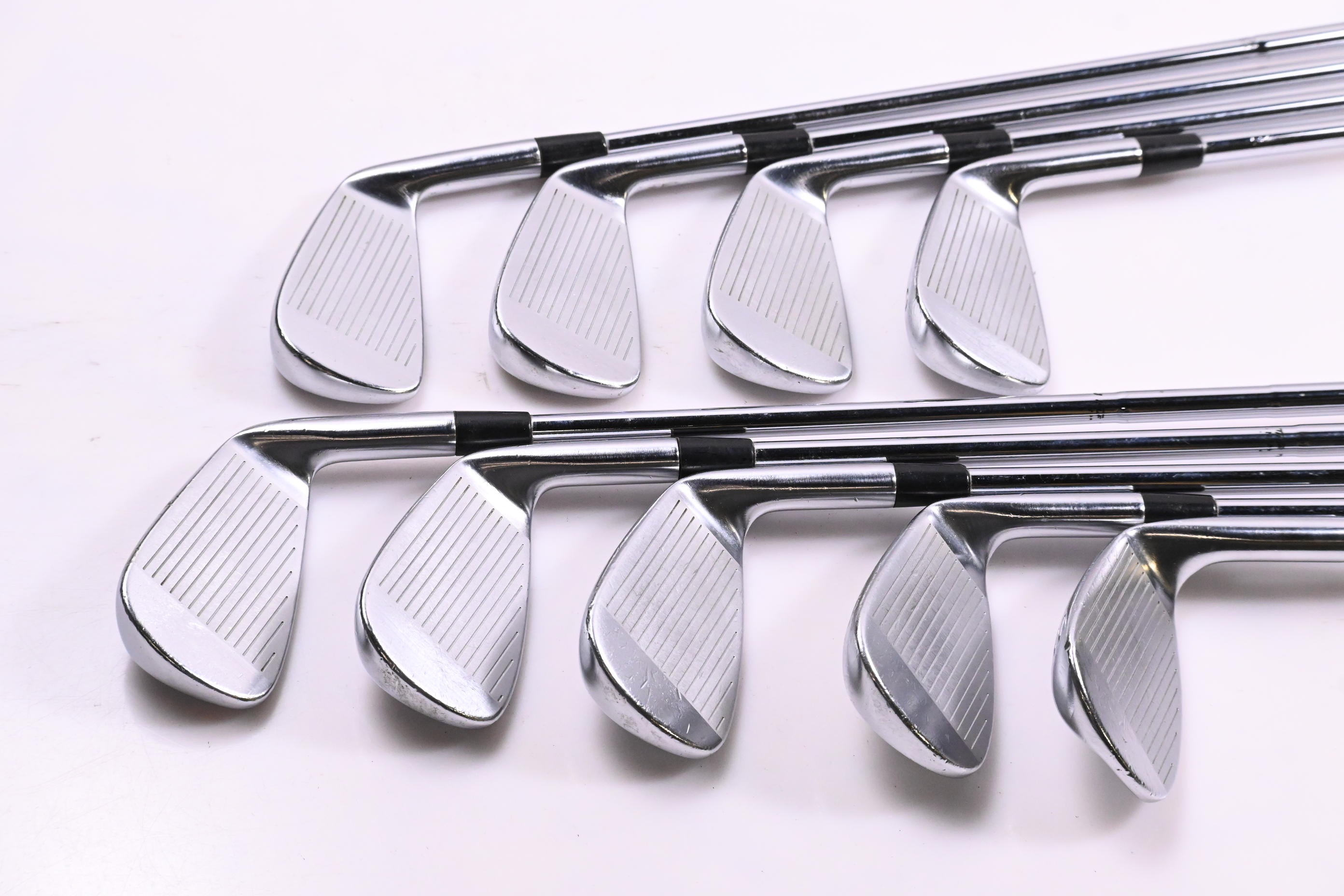 Left Hand Maxfli Revolution Black Dot Irons / 3-PW+SW / Regular Flex DG S300