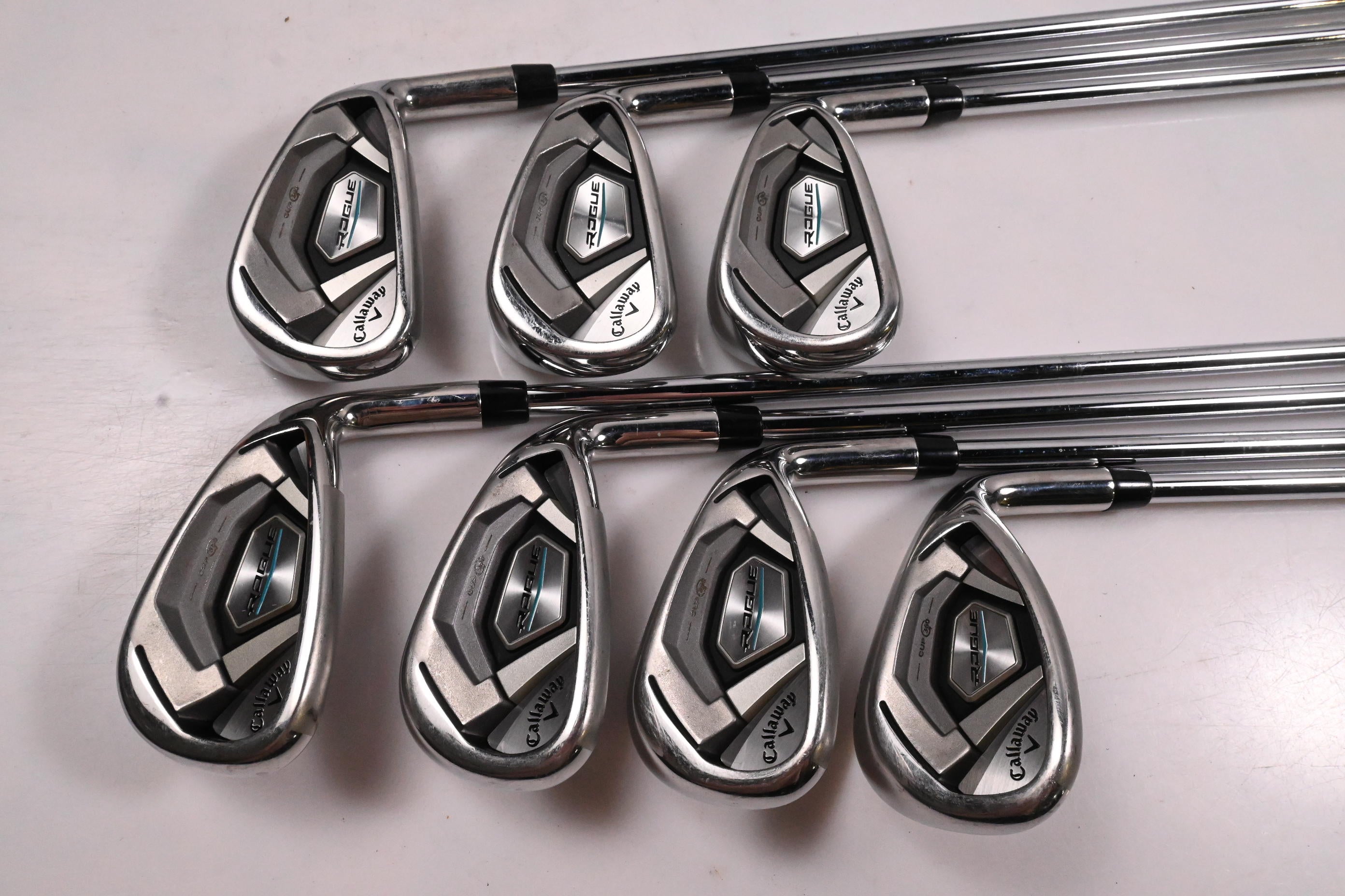 Callaway Rogue Irons / 5-PW+SW / Regular Flex XP ST15 95 R300 Shafts