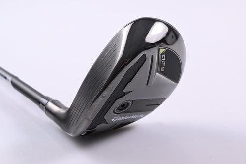 Left Hand Taylormade Qi35 #4 Hybrid / 22 Degree / Regular Flex Ventus Blue 6