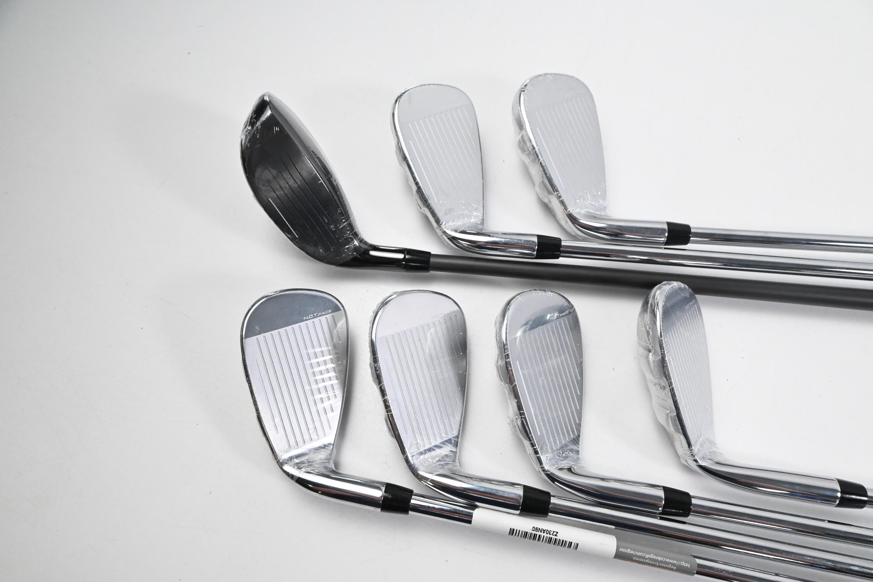 Cobra T-Rail 2023 Irons / 5H+6-PW+SW / Regular Flex Cobra Ultralite Shafts
