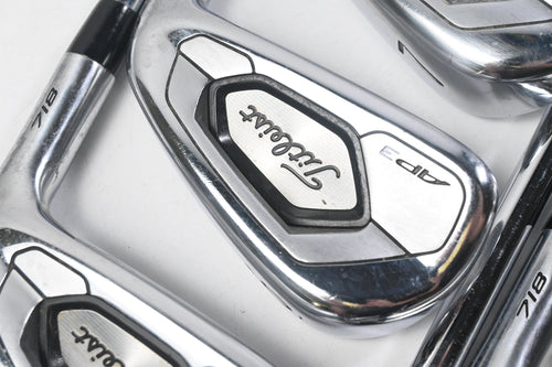 Titleist 718 AP3 Irons / 5-PW+GW / Regular Flex AMT Black R300 Shaft