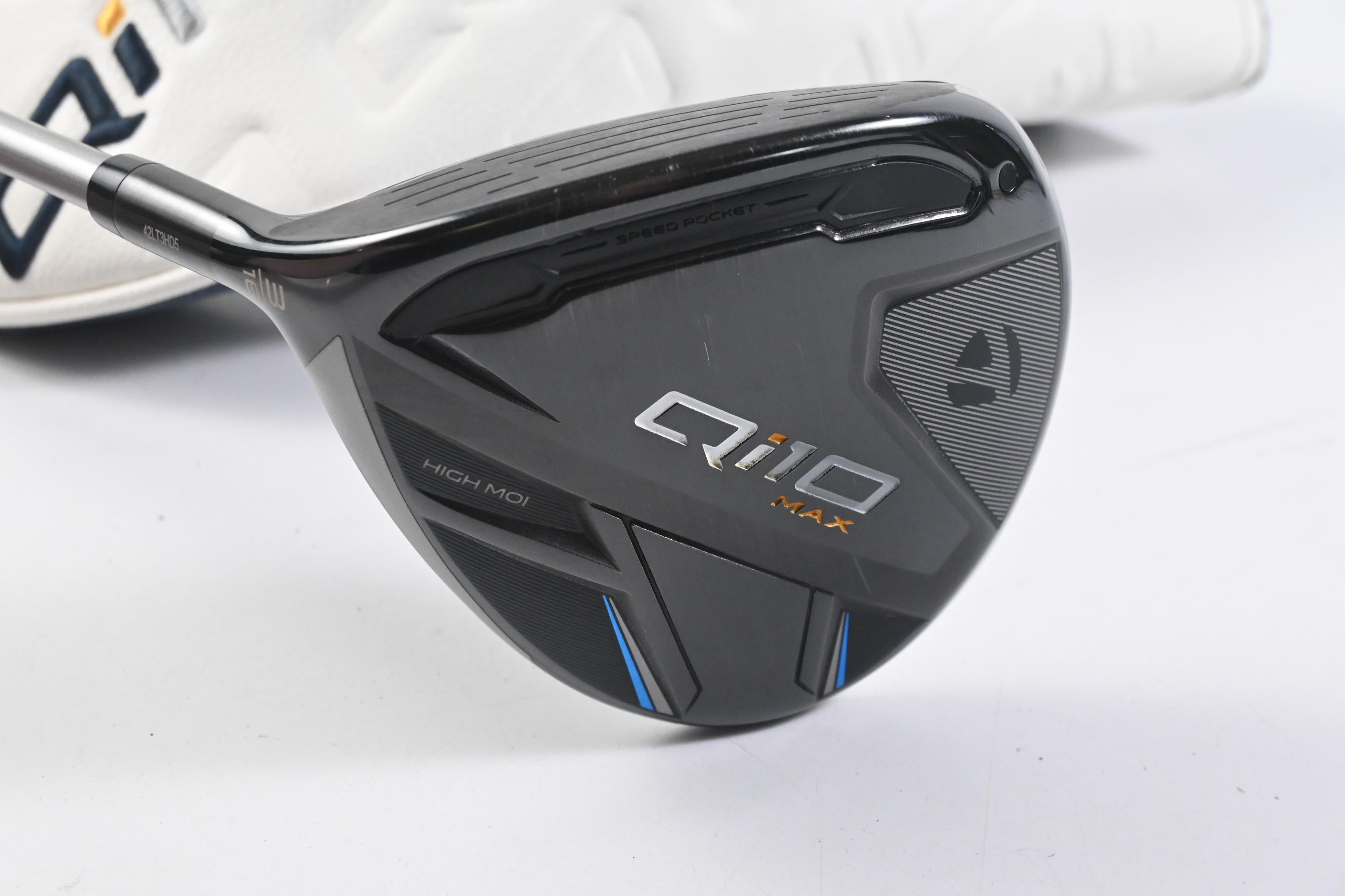 Left Hand Taylormade Qi10 Max #3 Wood / 16 Degree / Regular Flex Fujikura Speeder