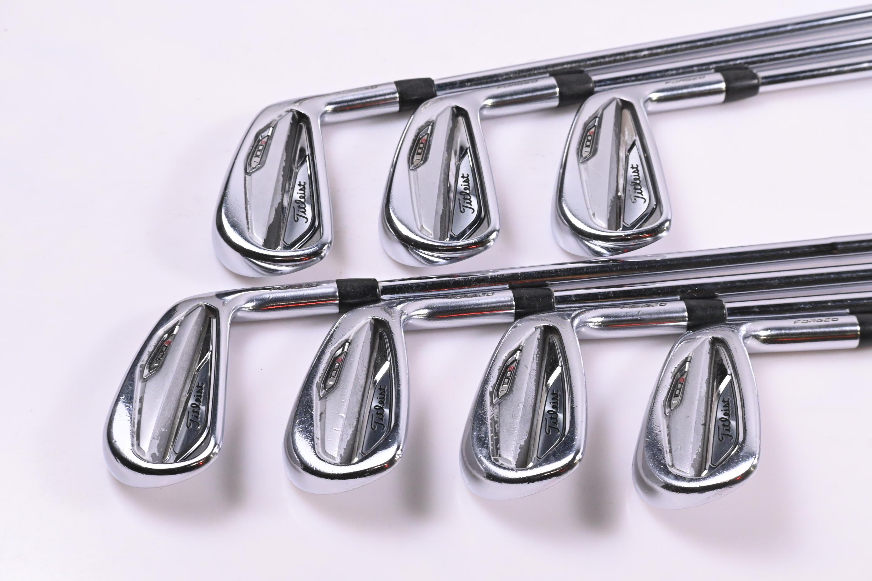 Titleist T100 S 2019 Irons / 4-PW / Stiff Flex AMT Tour White S300 Shafts