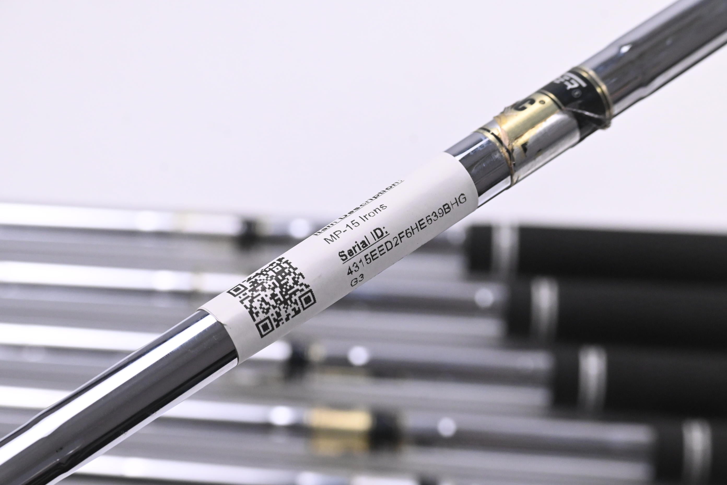 Mizuno MP-15 Irons / 4-9i / Regular Flex Dynamic Gold R300 Shafts