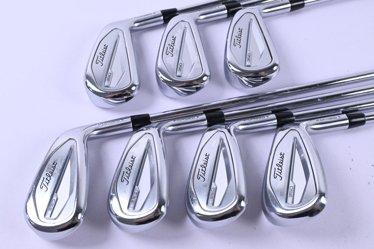 Titleist T350 2023 Irons / 5-PW+GW / Regular Flex AMT Red R300 Shafts