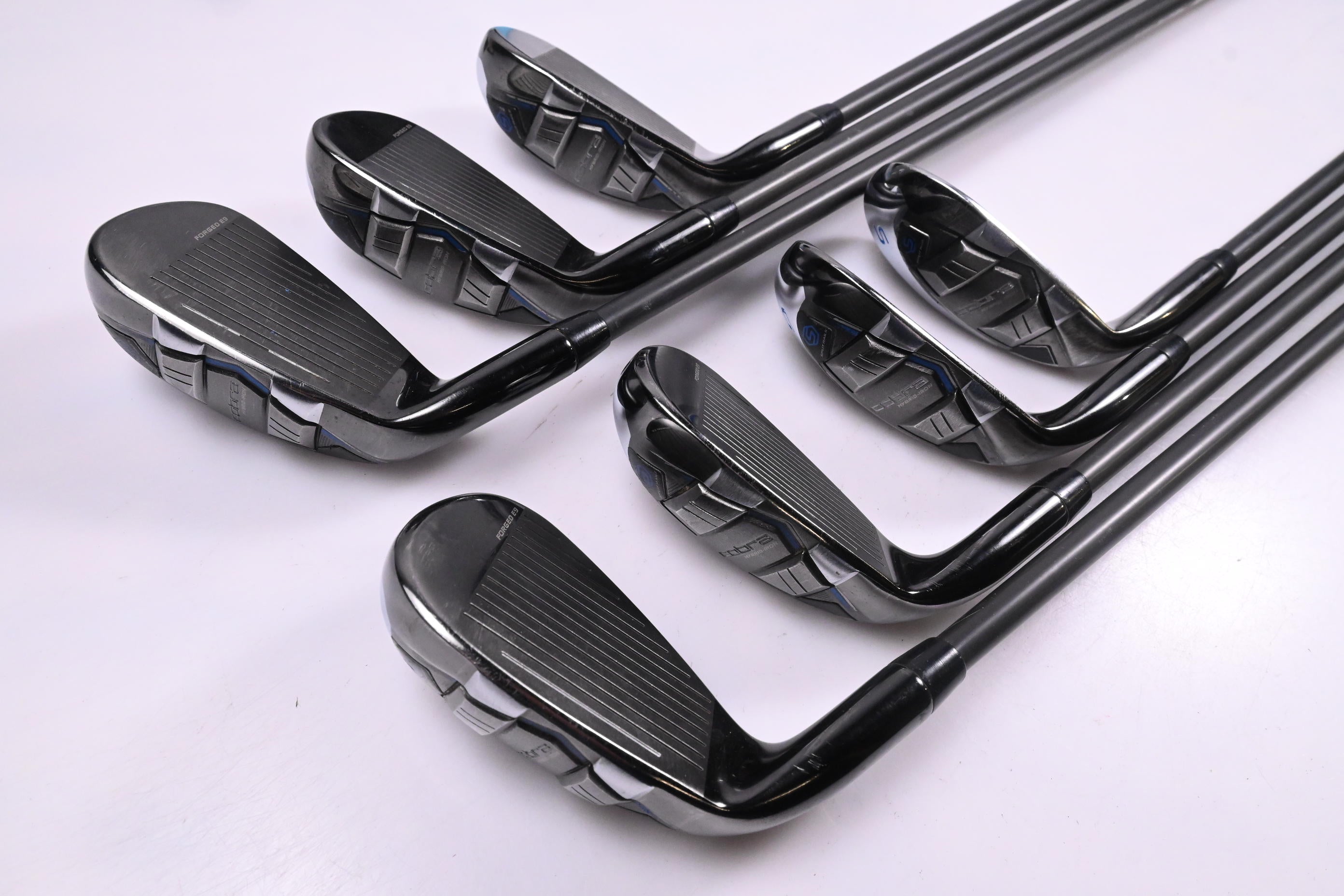 Cobra T-Rail Hybrid Combo Irons / 6-PW+GW+SW / Lite Flex Cobra Ultralite 45