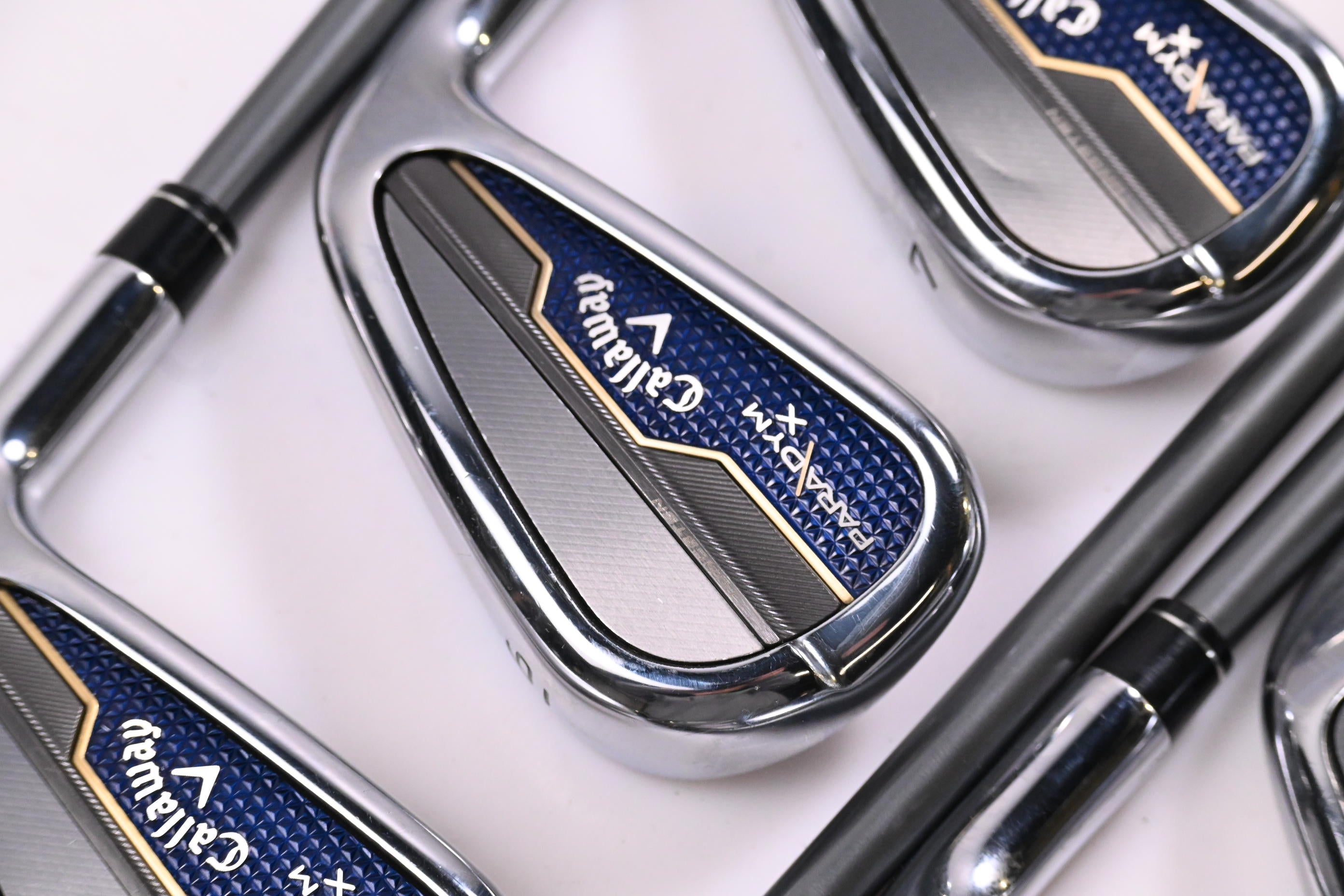 Callaway Paradym X Irons / 5-PW+GW / Regular Flex HZRDUS GEN4 Silver 65 Shaft