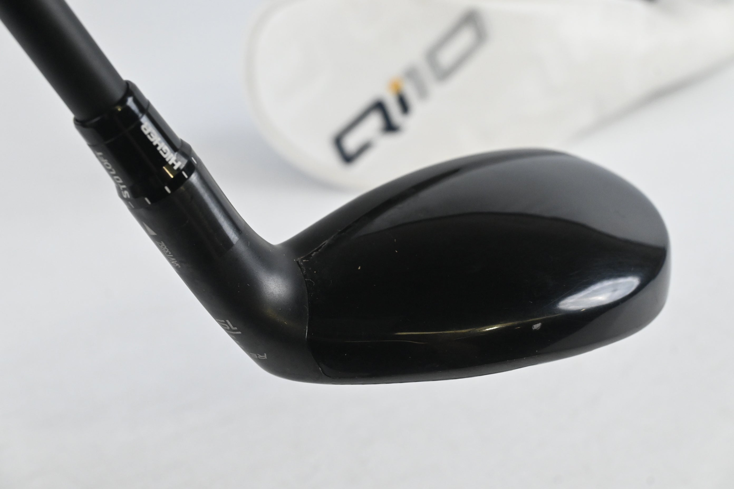 Taylormade Qi10 Tour #3 Hybrid / 19.5 Degree / Stiff Flex KBS Reax 75 Shaft