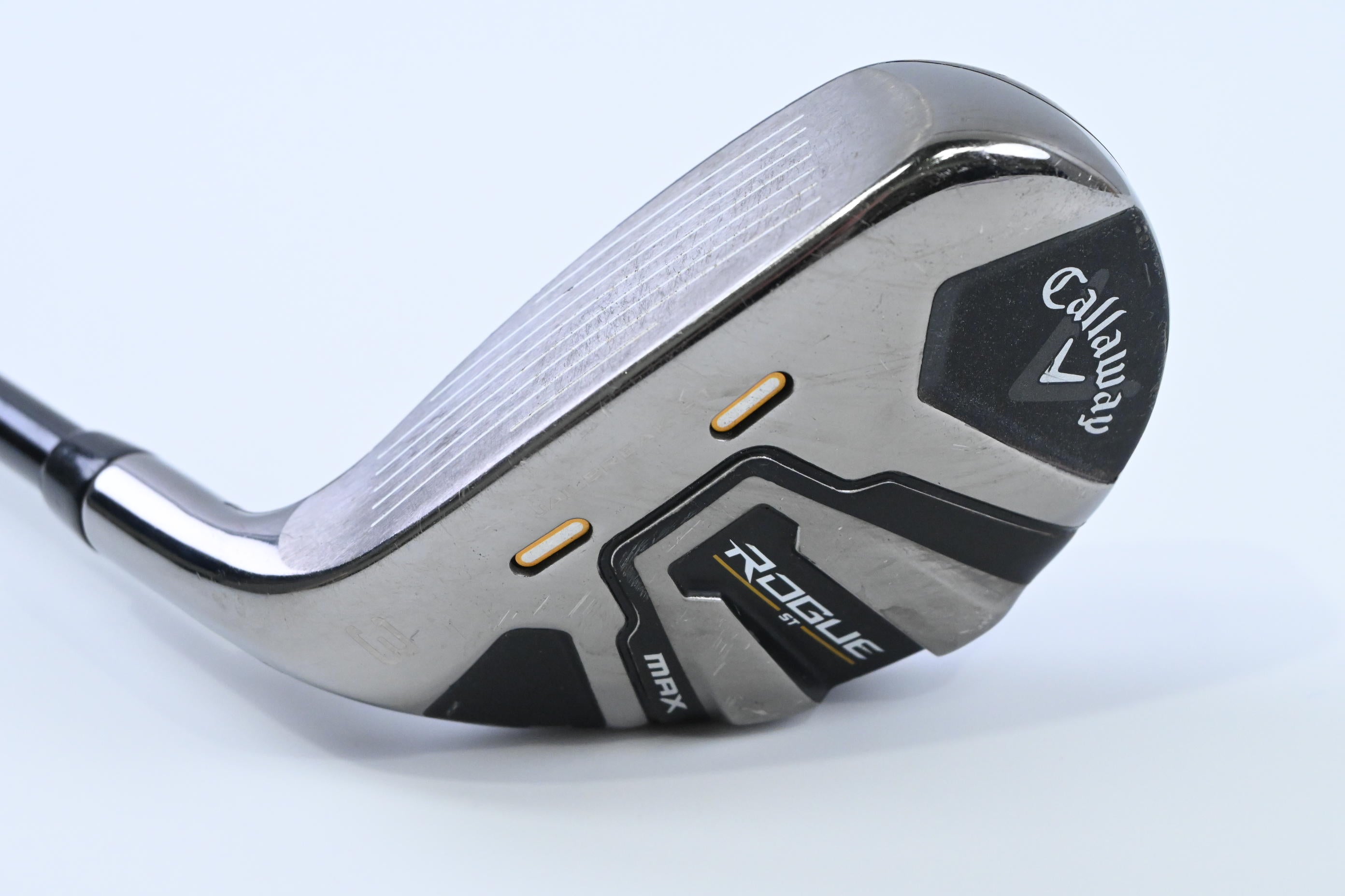 Left Hand Callaway Rogue ST Max #3 Hybrid / 18 Degree / Regular Flex Tensei AV