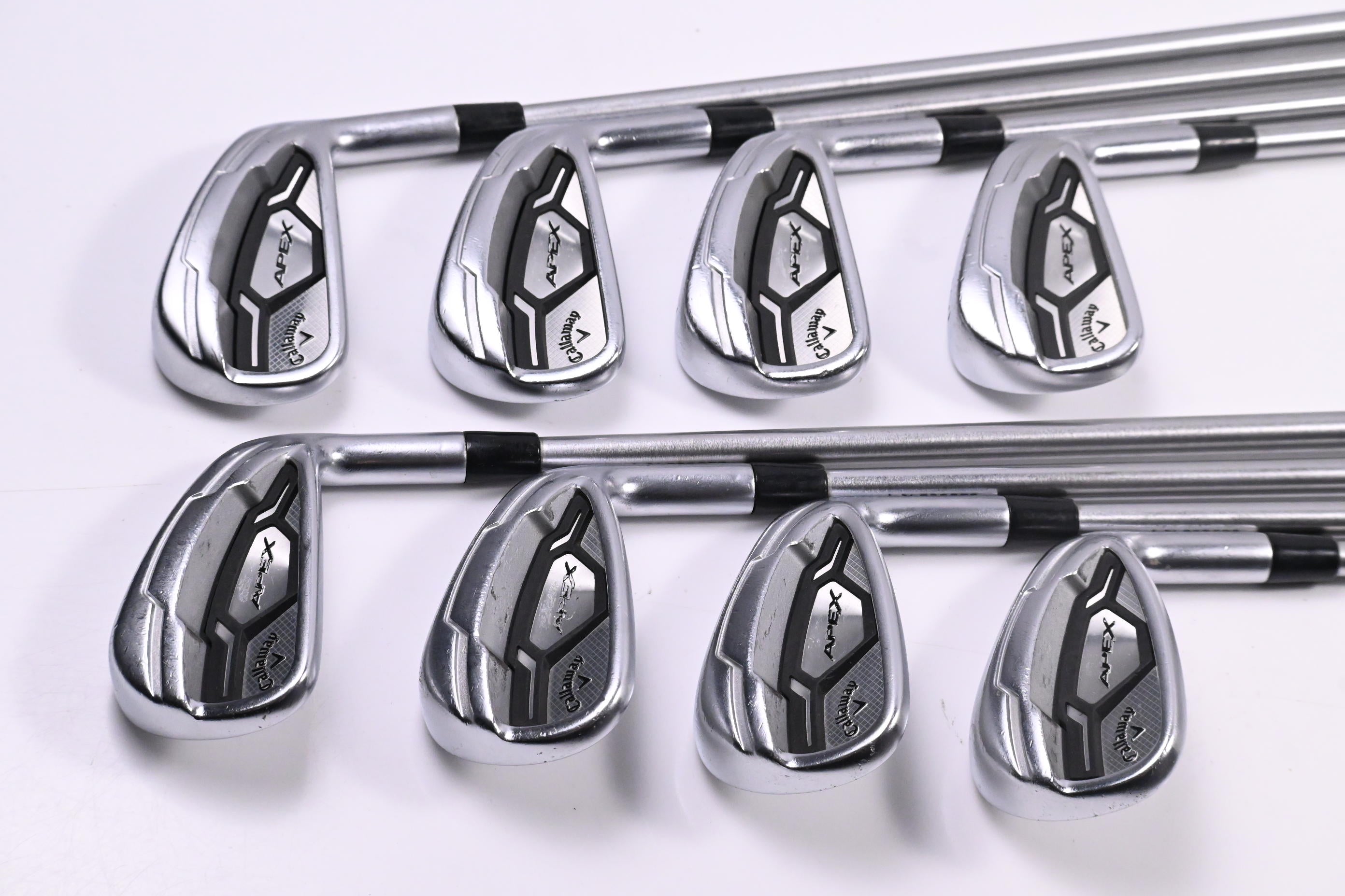Callaway Apex CF16 Irons / 3-PW / X-Flex KBS Tour C-Taper Lite 115 Shafts
