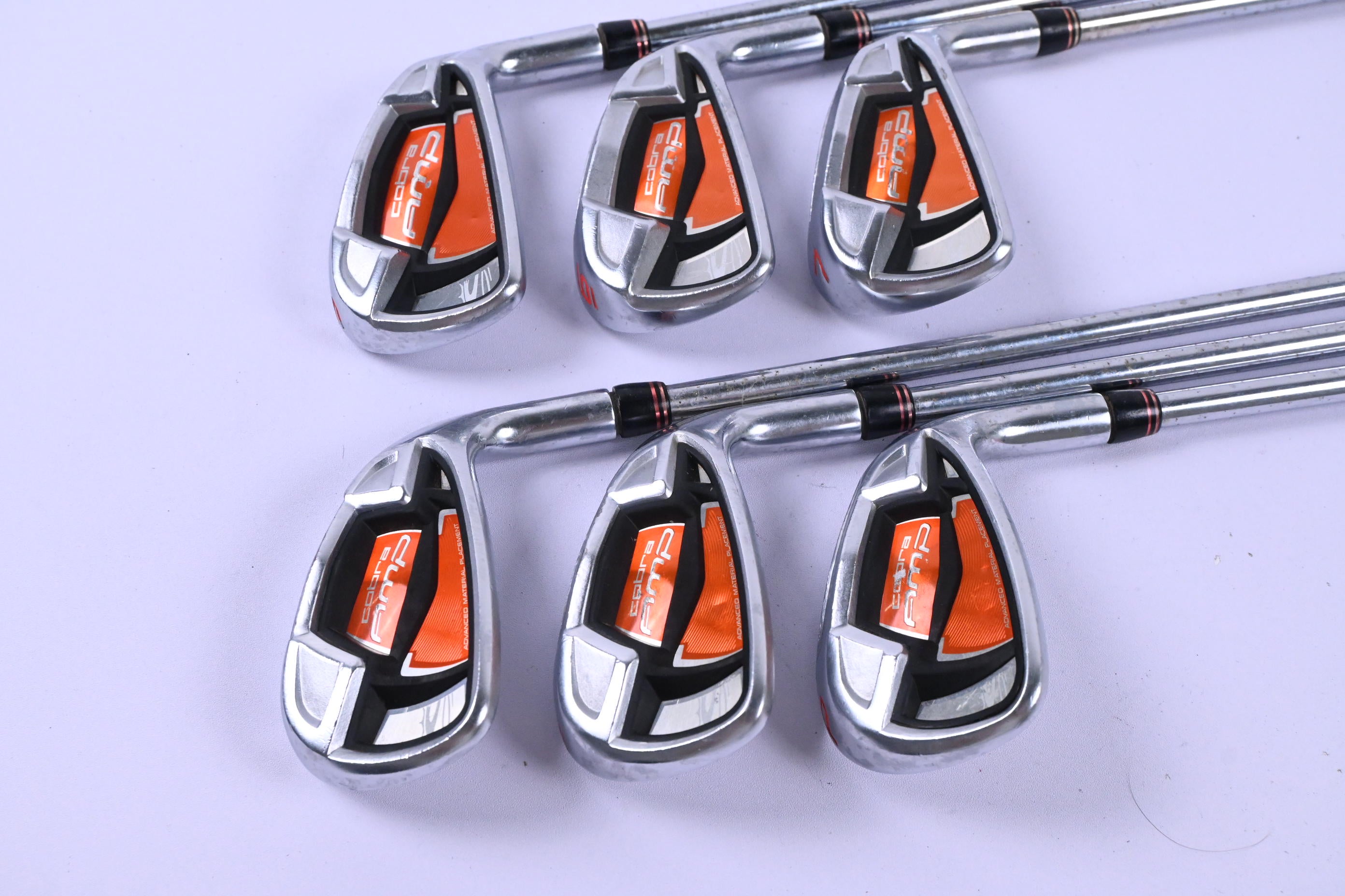 Cobra AMP Irons / 5-PW / Regular Flex Dynalite 90 Shafts
