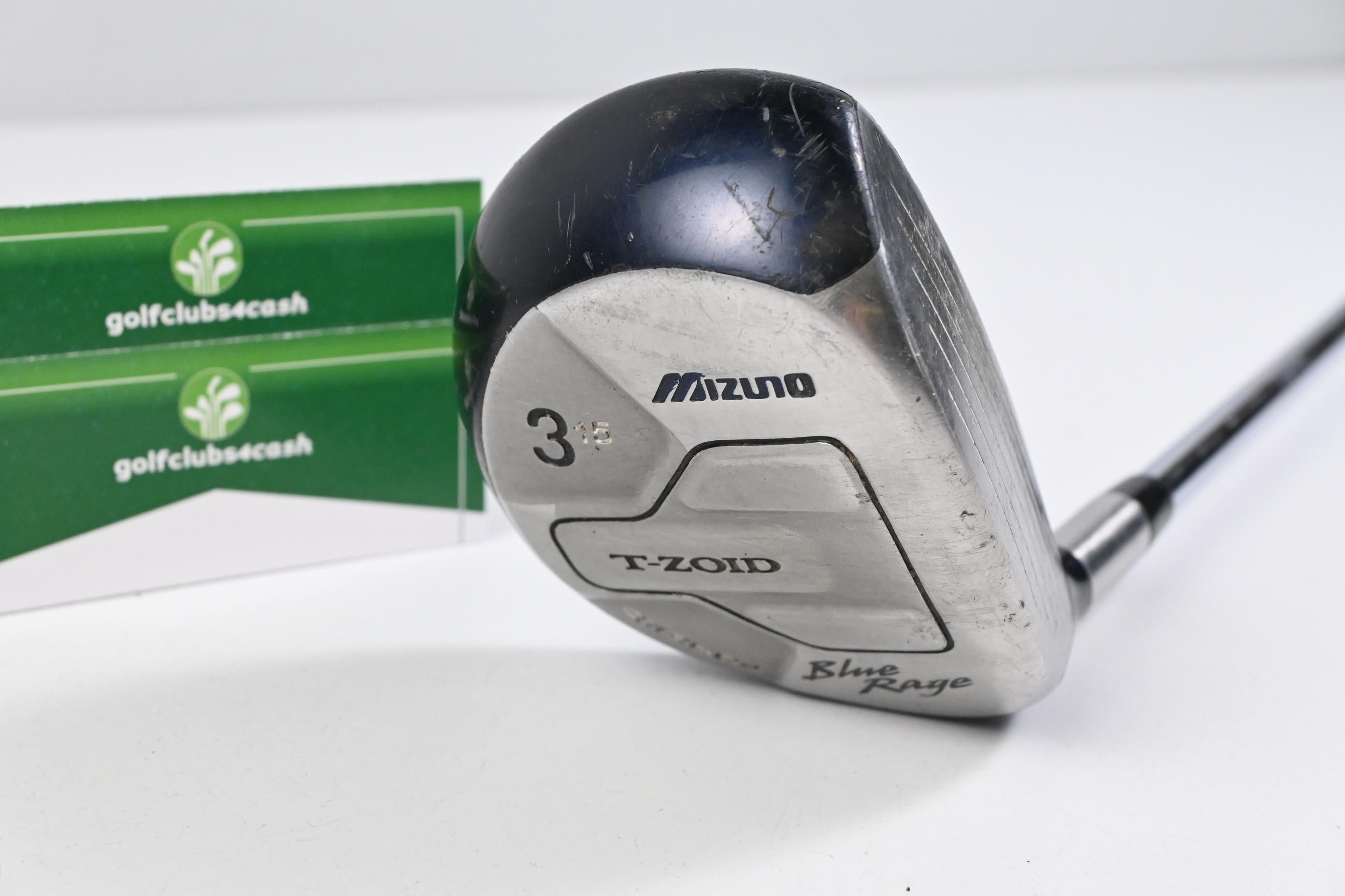 Mizuno Blue Rage #3 Wood / 15 Degree / Regular Flex Dynamic Gold R300 Shaft