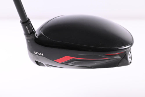 Taylormade Stealth Driver / 10.5 Degree / Stiff Flex HZRDUS Smoke RDX Red 60