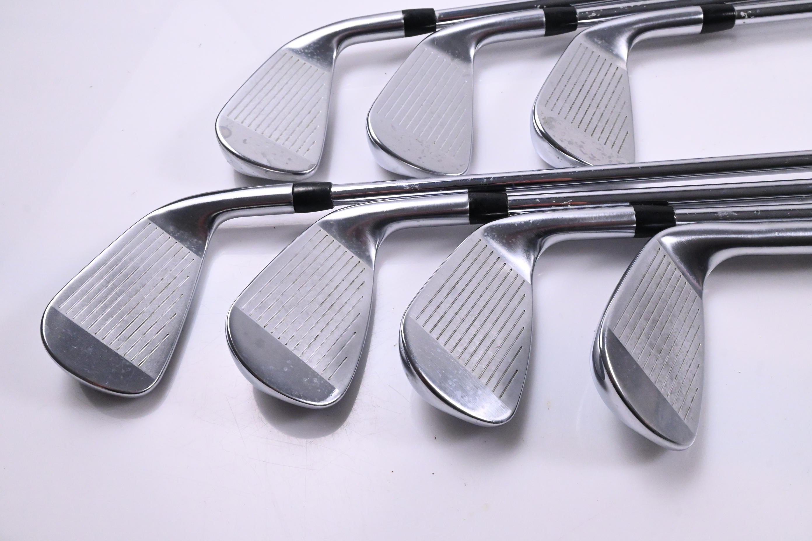 Left Hand Titleist T200 2019 Irons / 4-PW / Stiff Flex AMT Black S300 Shafts