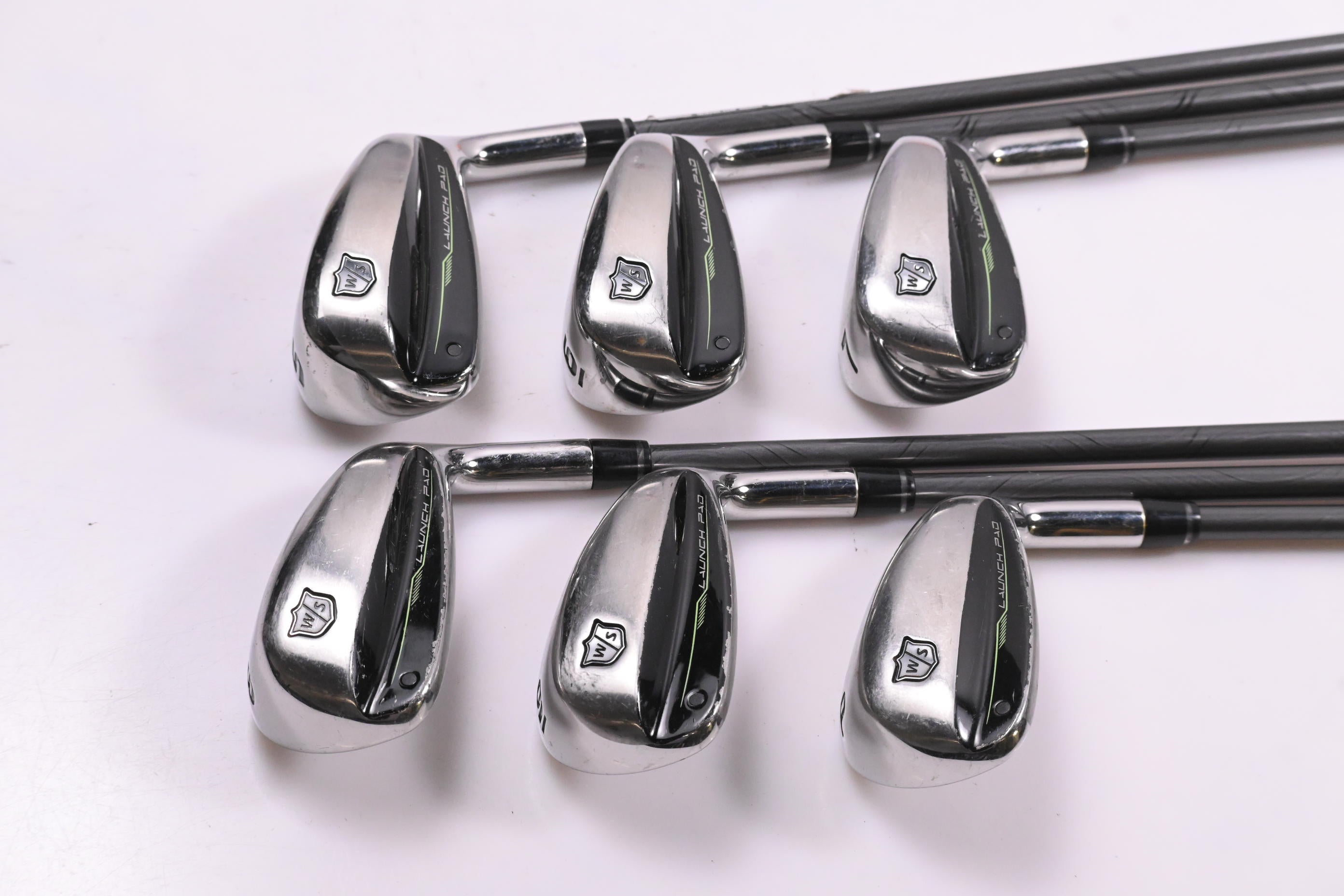 Wilson Launch Pad 2022 Irons / 5-PW / Senior Flex EvenFlow 55 Shafts