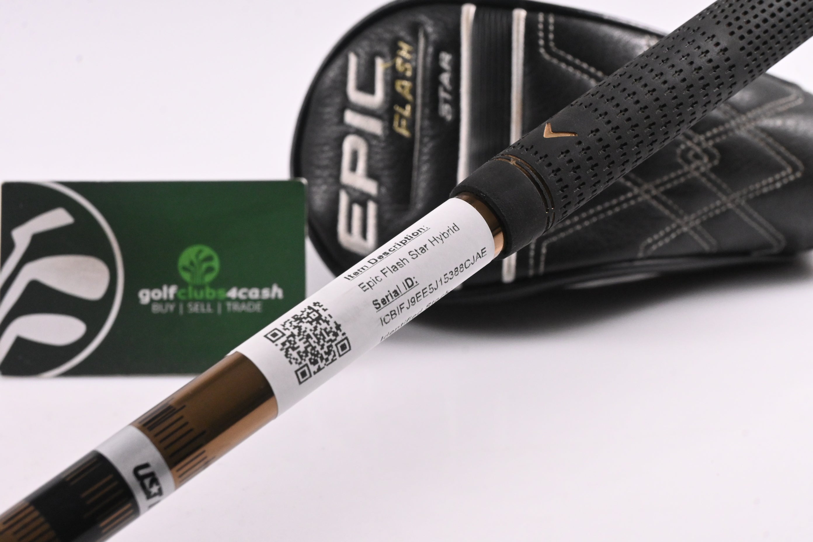 Callaway Epic Flash Star #4 Hybrid / 20 Degree / Senior Flex UST Mamiya Attas 50