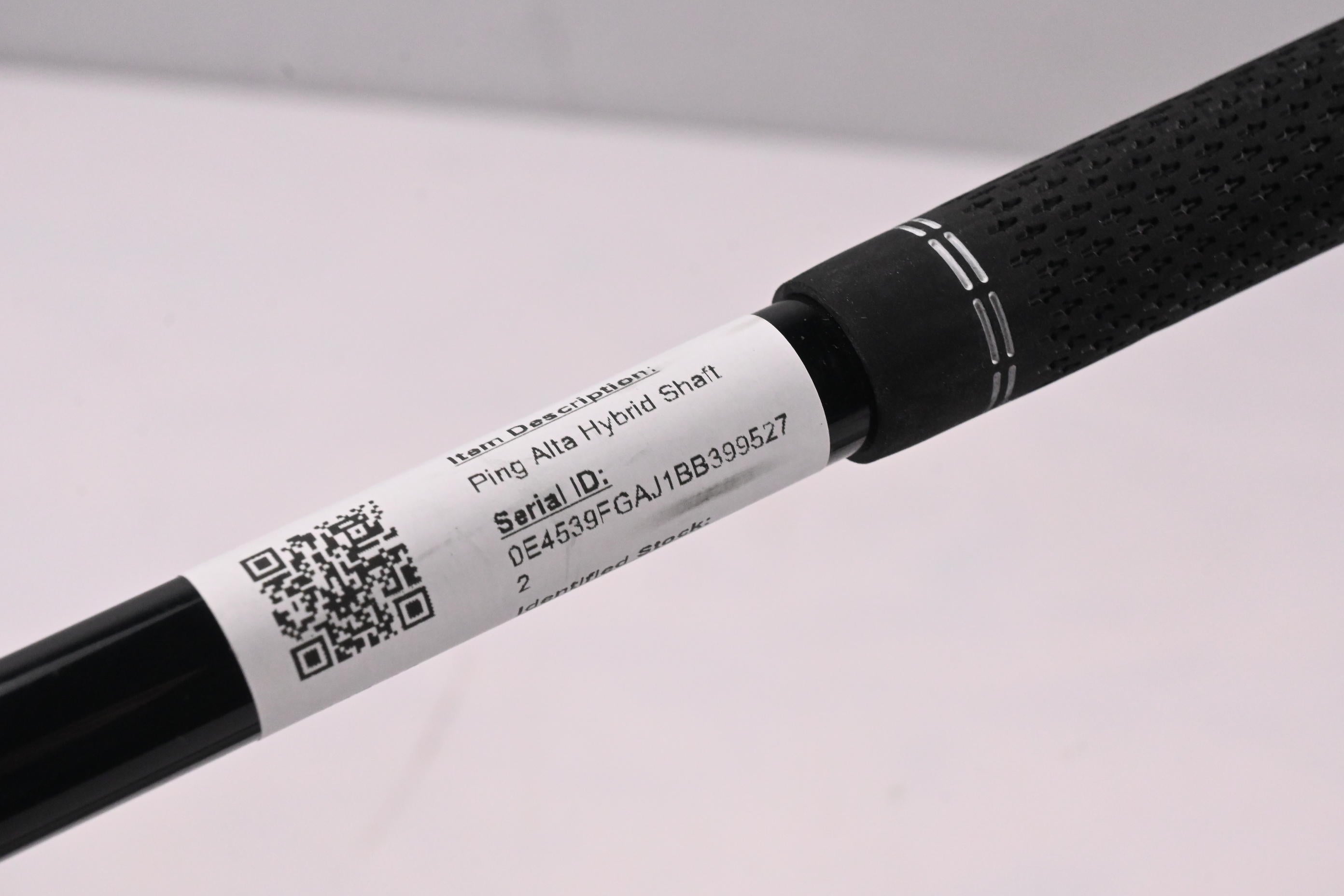 Ping ALTA CB Black 70 #4 Hybrid Shaft / Regular Flex / Ping 3rd Gen