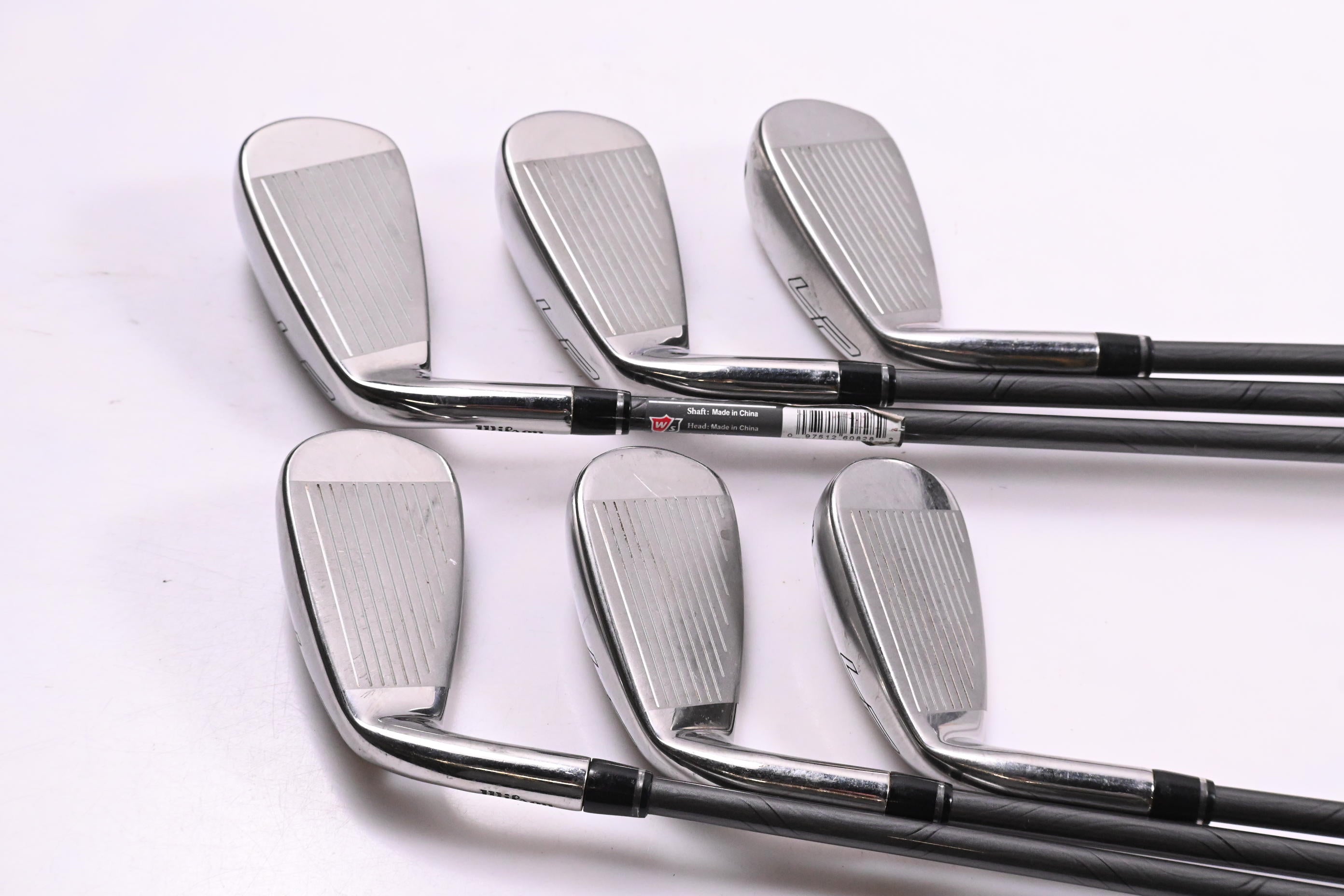 Wilson Launch Pad 2022 Irons / 5-PW / Senior Flex EvenFlow 55 Shafts
