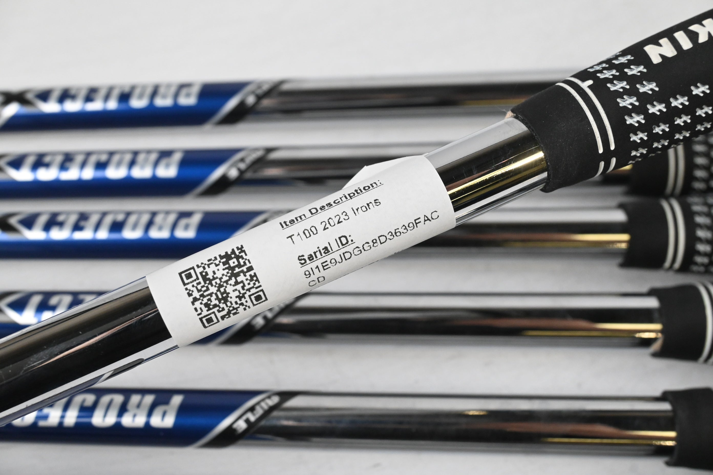 Titleist T100 2023 Irons / 4-PW / X-Flex Project X Rifle Shafts