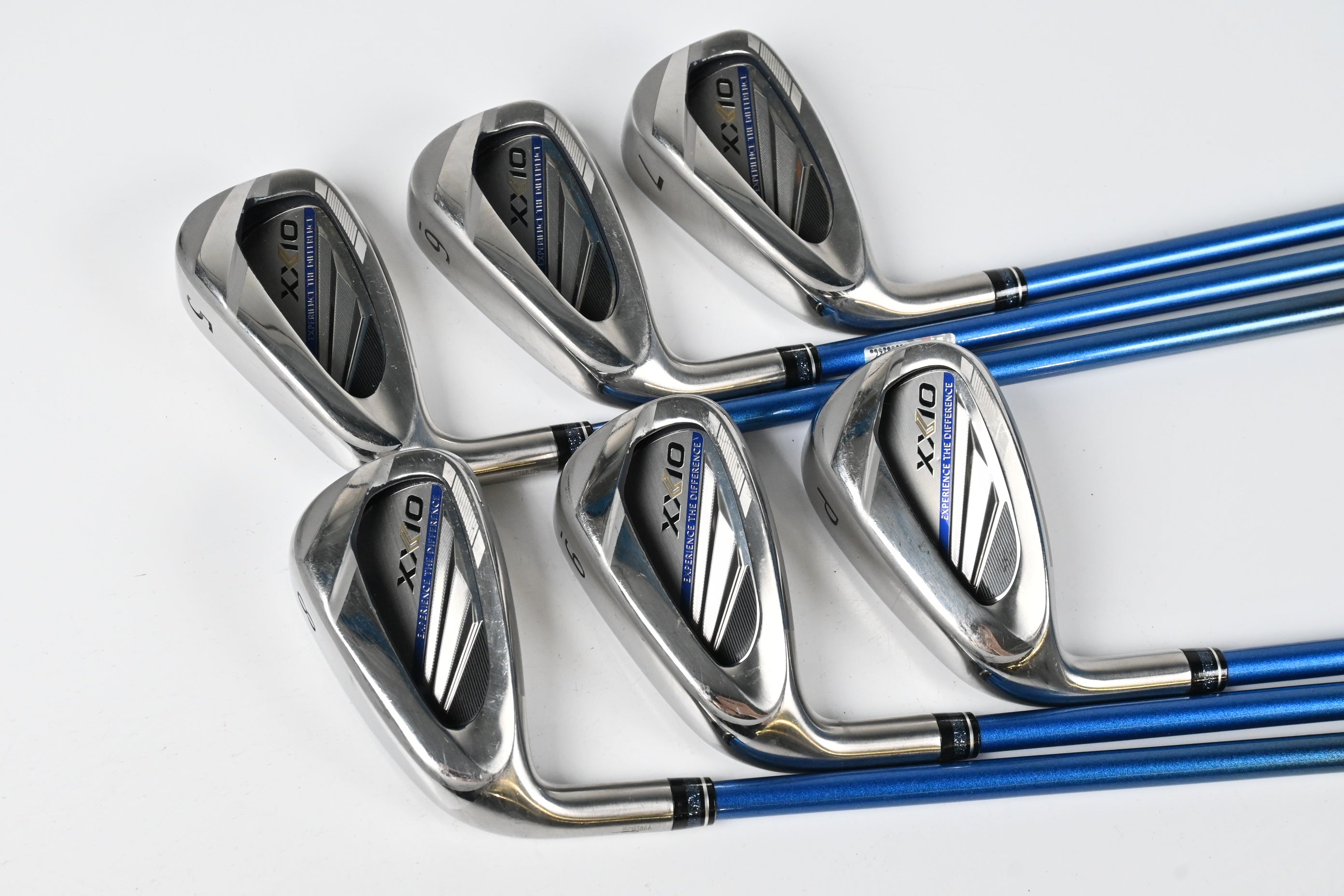 Left Hand XXIO Eleven Irons / 5-PW / Regular Flex XXIO MP 1100 48 Shafts