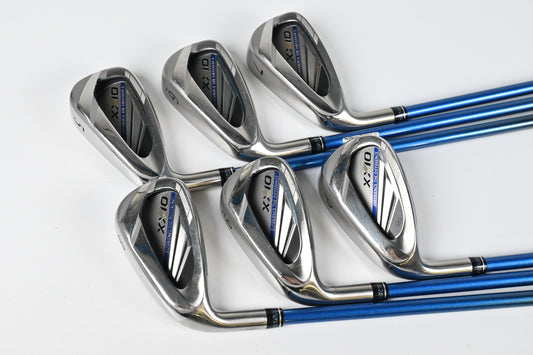 Left Hand XXIO Eleven Irons / 5-PW / Regular Flex XXIO MP 1100 48 Shafts