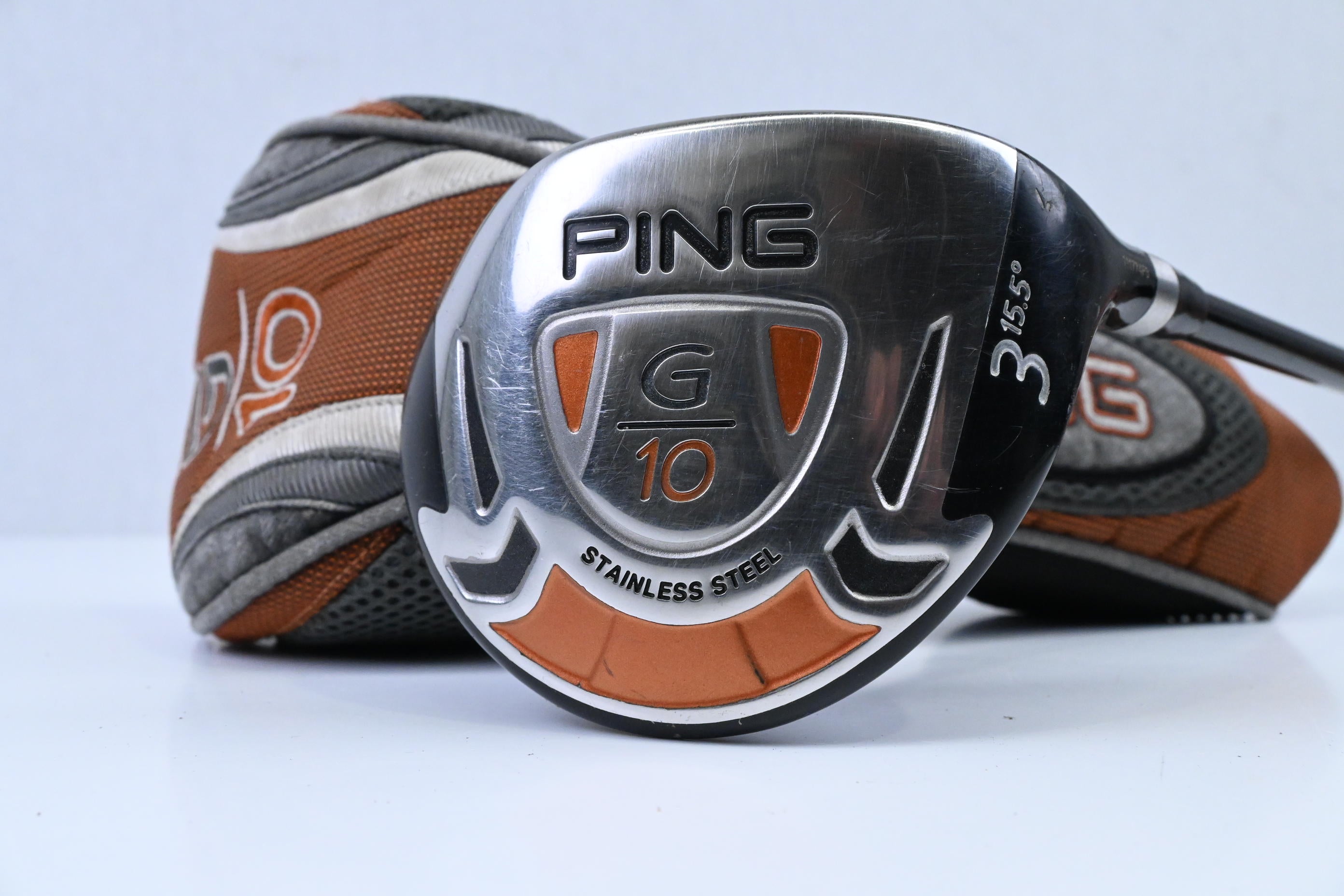 Ping G10 #3 Wood / 15.5 Degree / Regular Flex Grafalloy Pro Launch Red Shaft